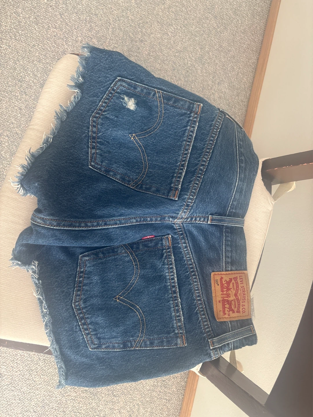 Levi's 501 Denim Cut-Off Shorts - photo 2