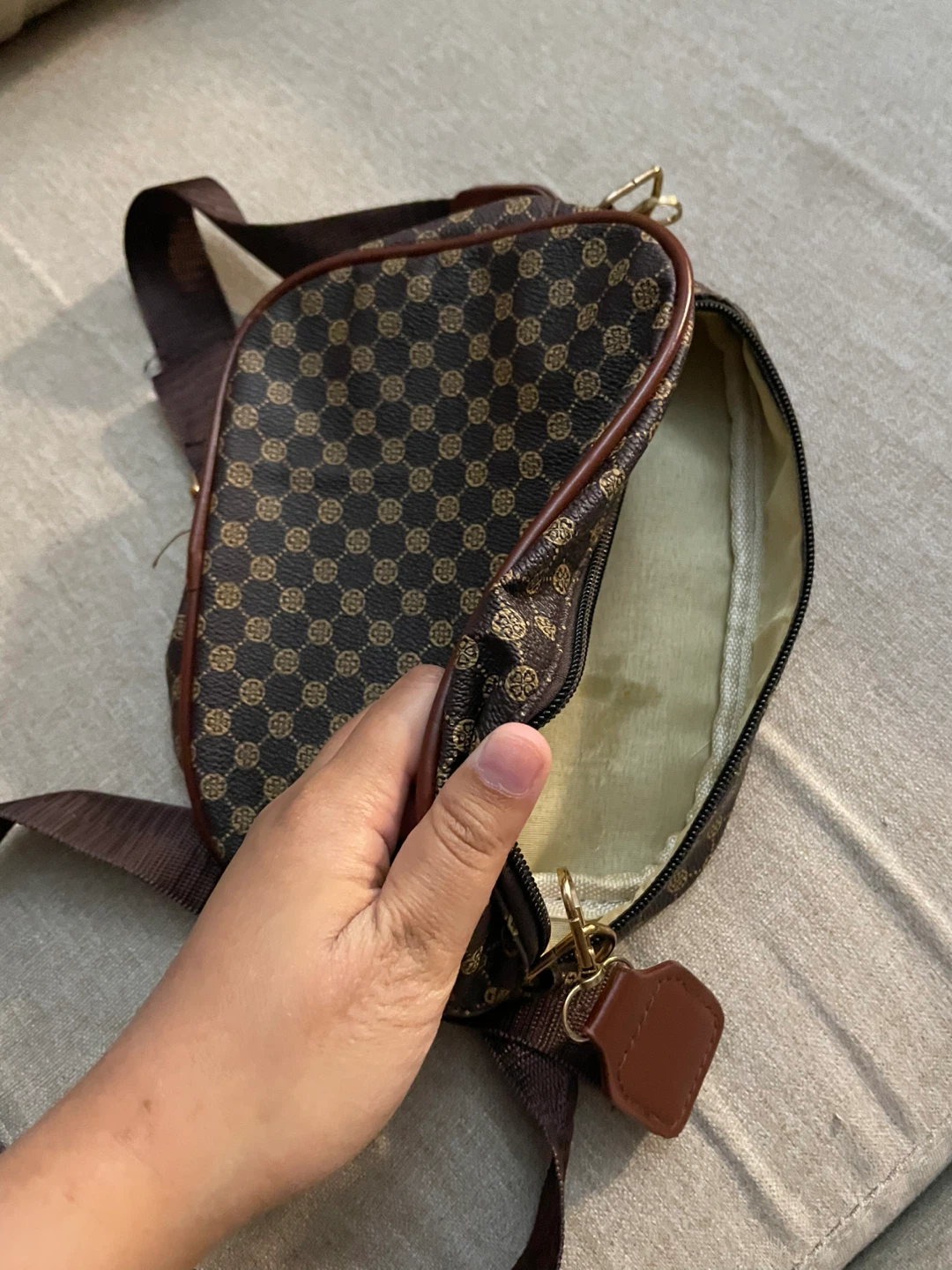 Brown Shoulder Bag - photo 3