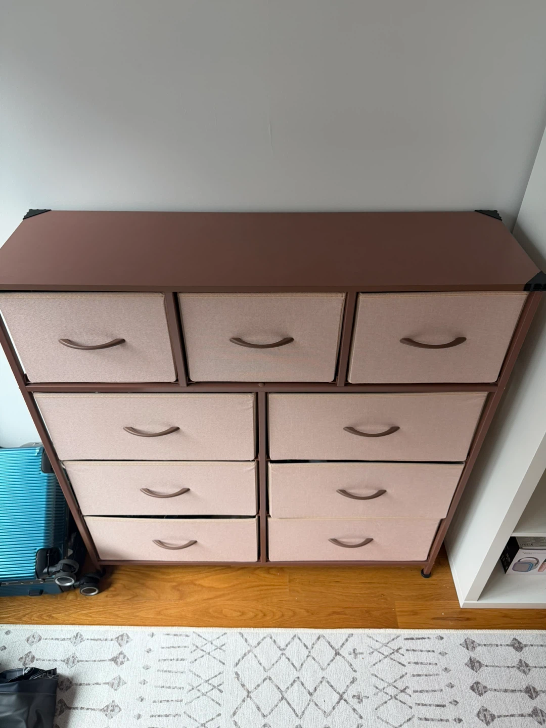 Fabric Dresser with 9 Drawers - photo 3