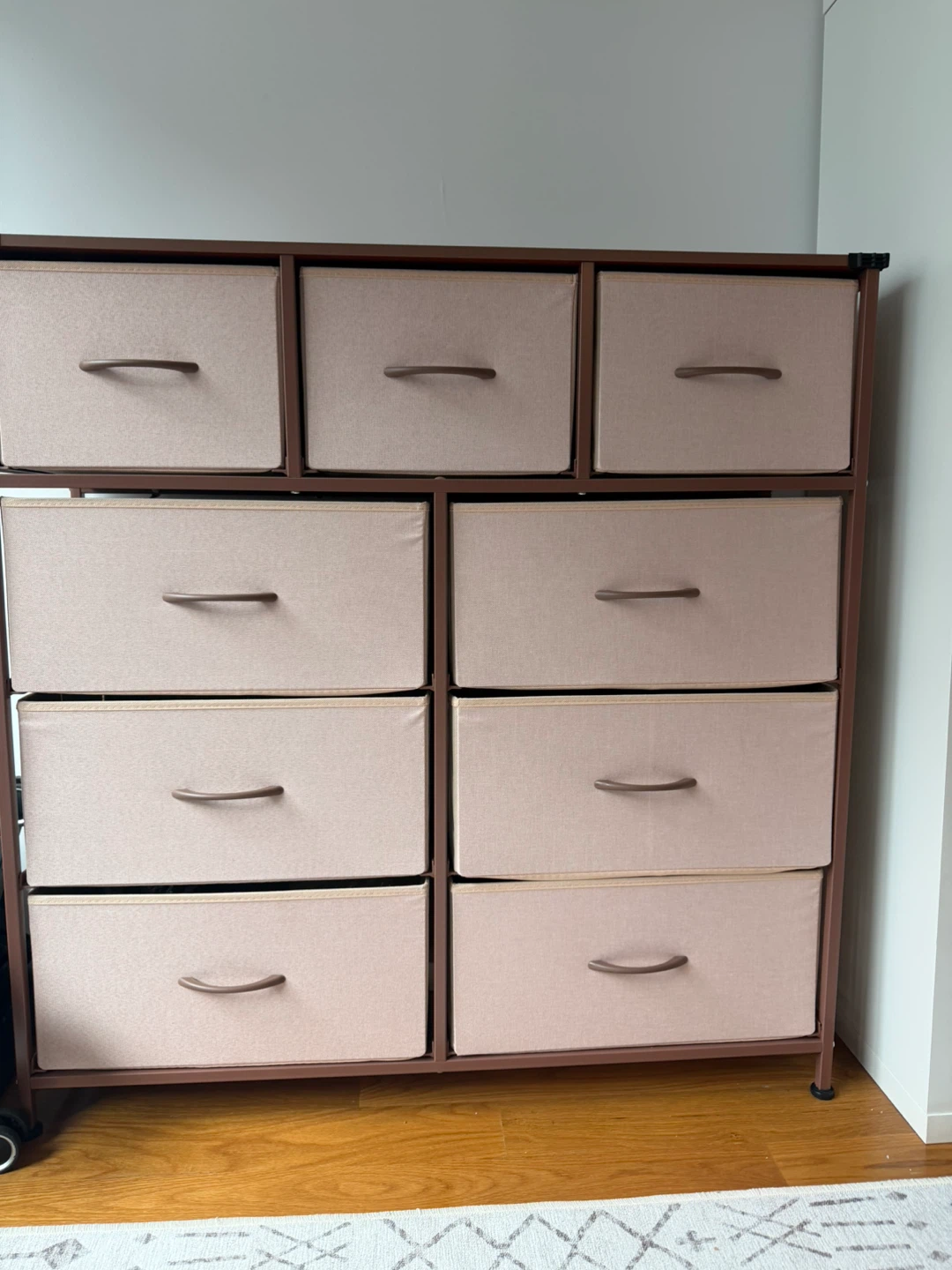 Fabric Dresser with 9 Drawers - photo 2
