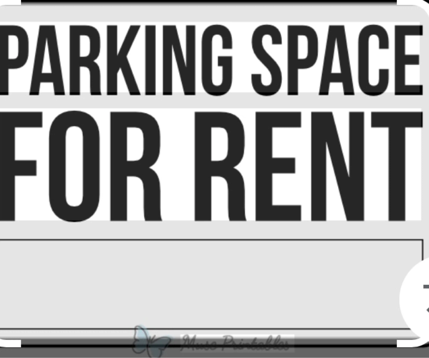 Tunney’s Pasture Parking Space For Rent