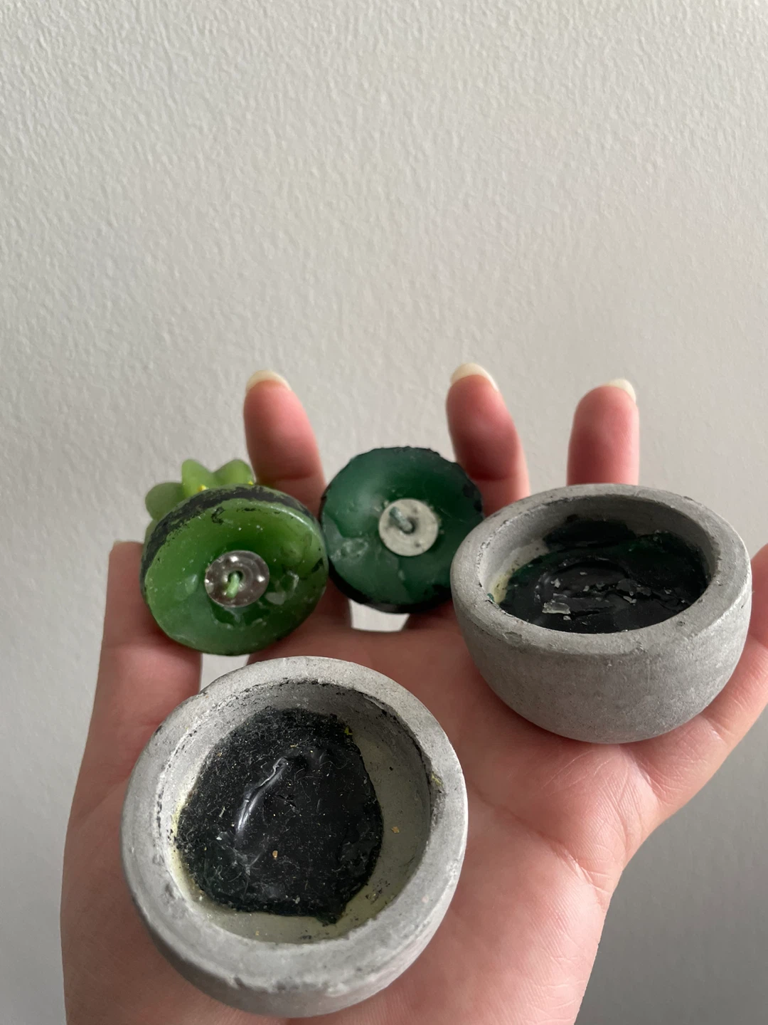 Cactus Potted Candles Set of 3 - photo 2