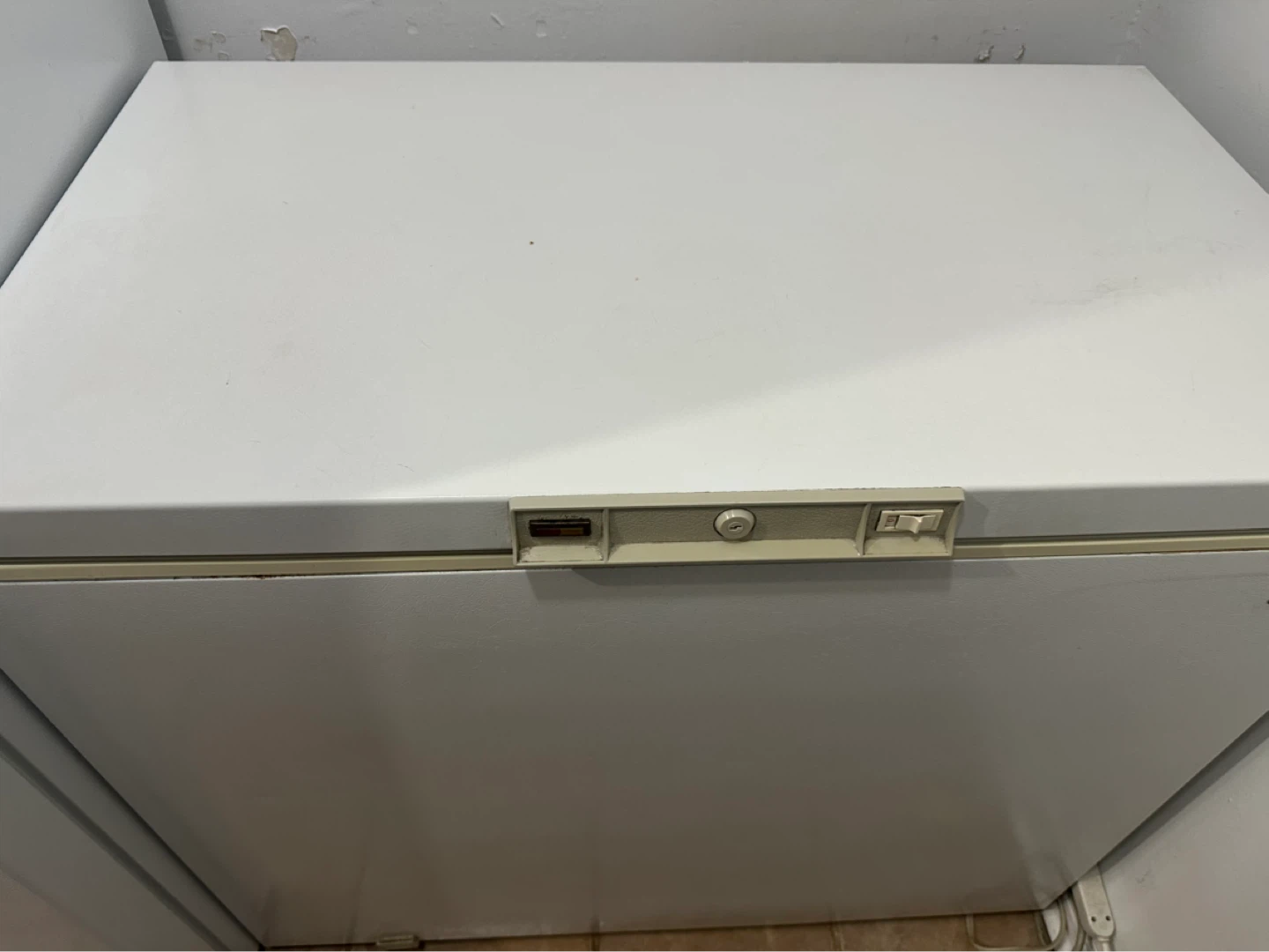 White Chest Freezer