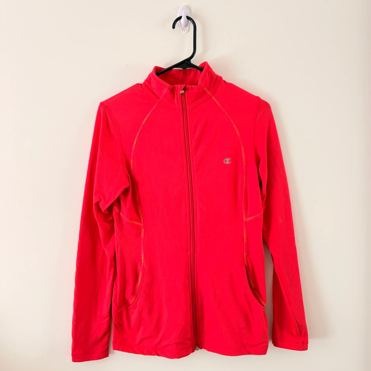 Champion Women’s Full Zip Jacket - Pink Size Small