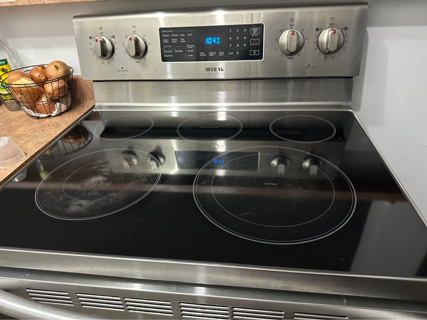 Samsung Electric Range with Smooth Top