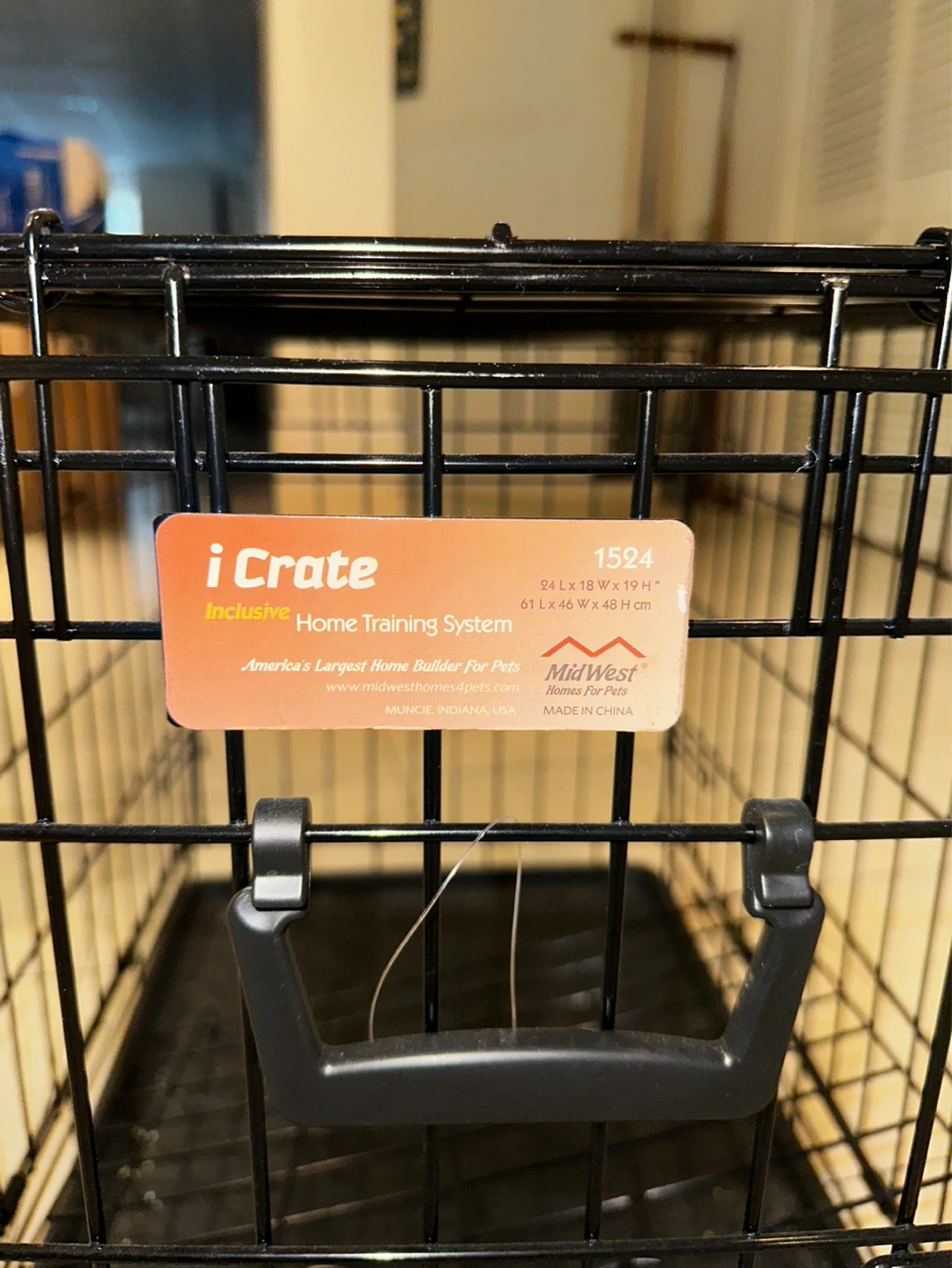 iCrate Dog Crate 36" Black - photo 2