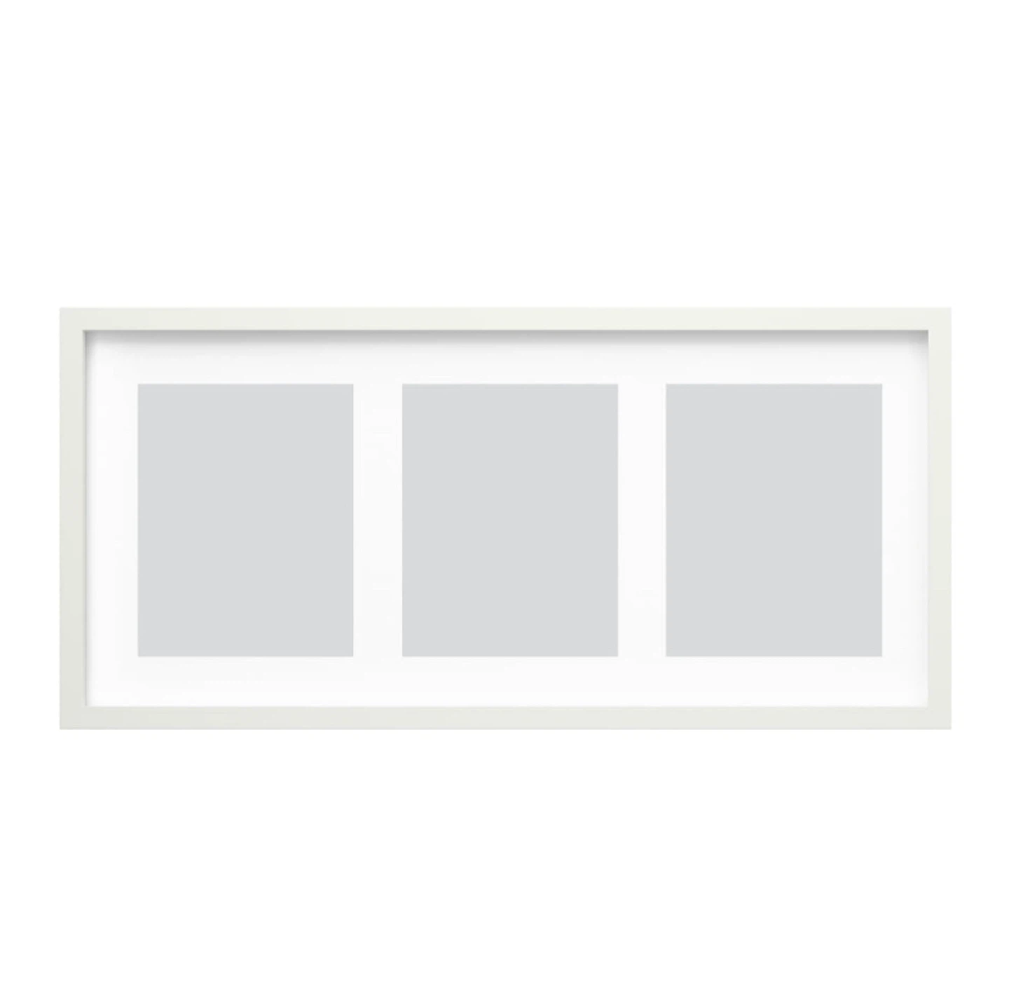 IKEA Rodalm Triple Picture Frame White