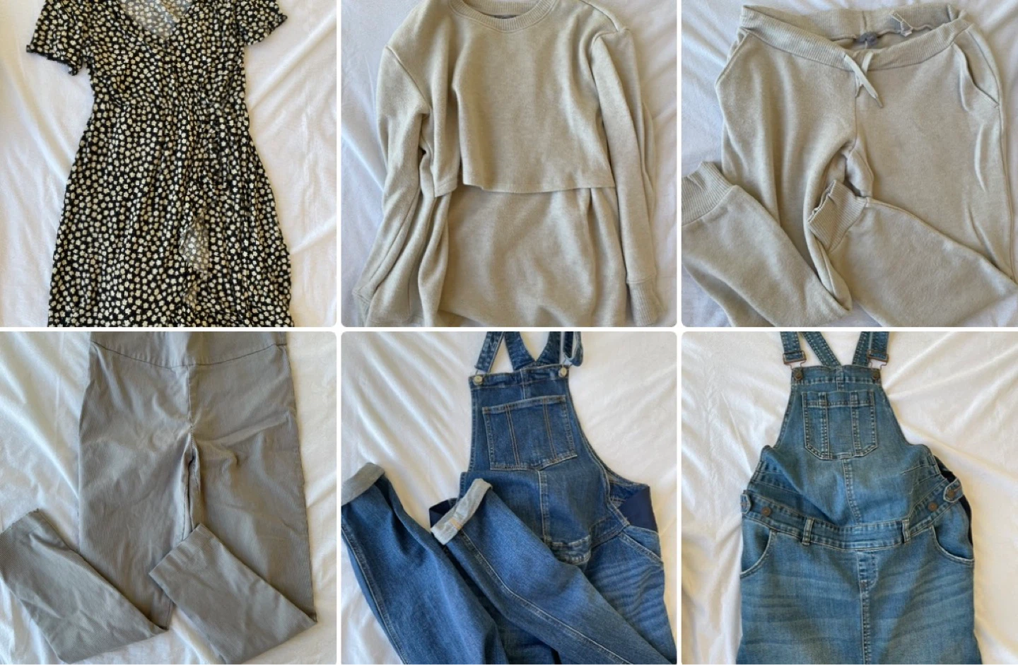 Large bundle of assorted maternity clothes - photo 3