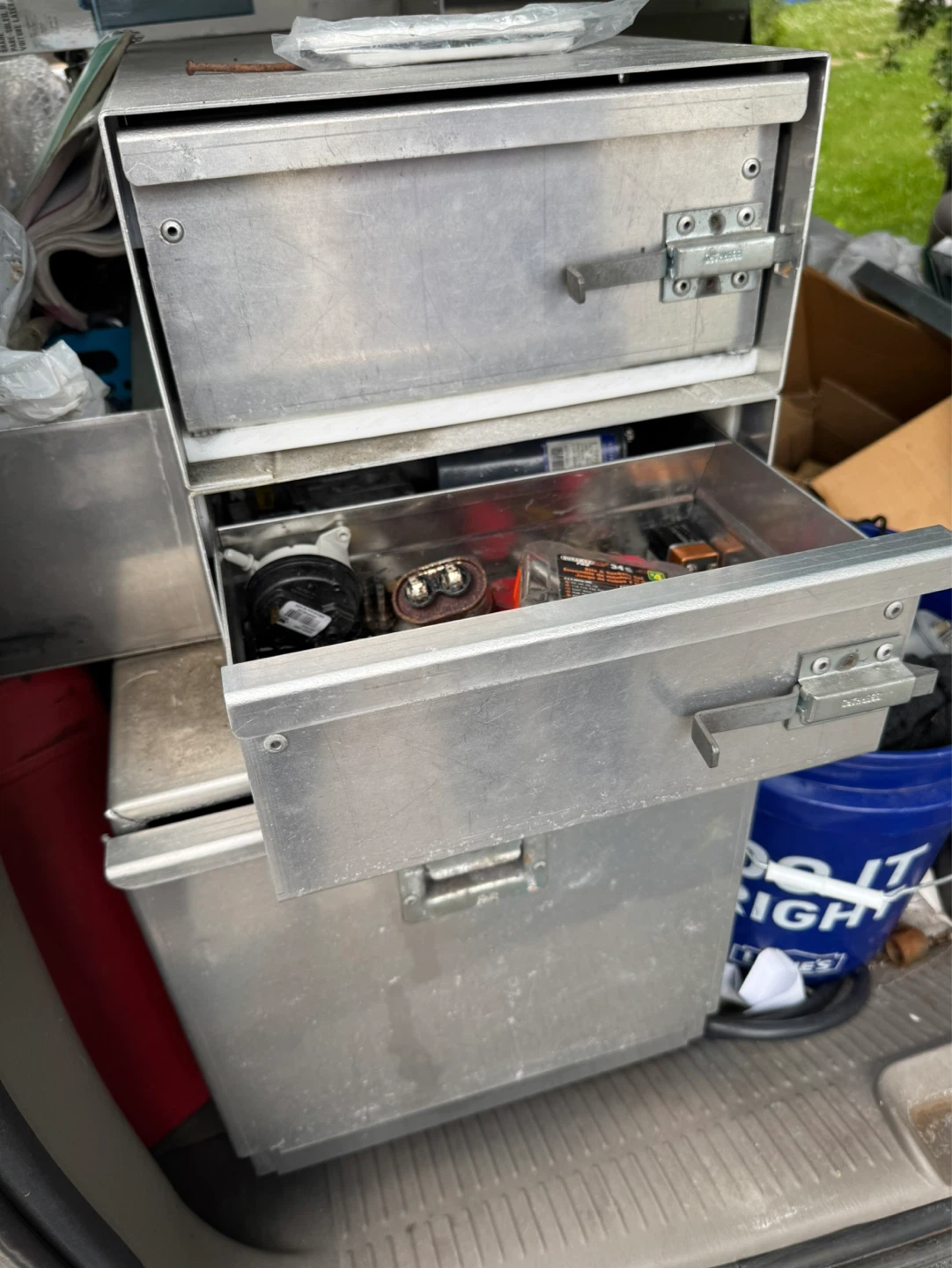 Commercial Aluminum Van Utility storage and Partition - photo 5