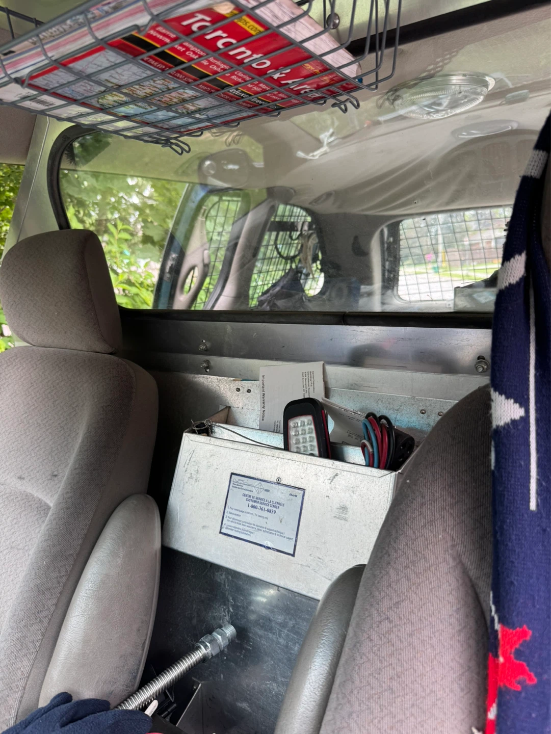 Commercial Aluminum Van Utility storage and Partition