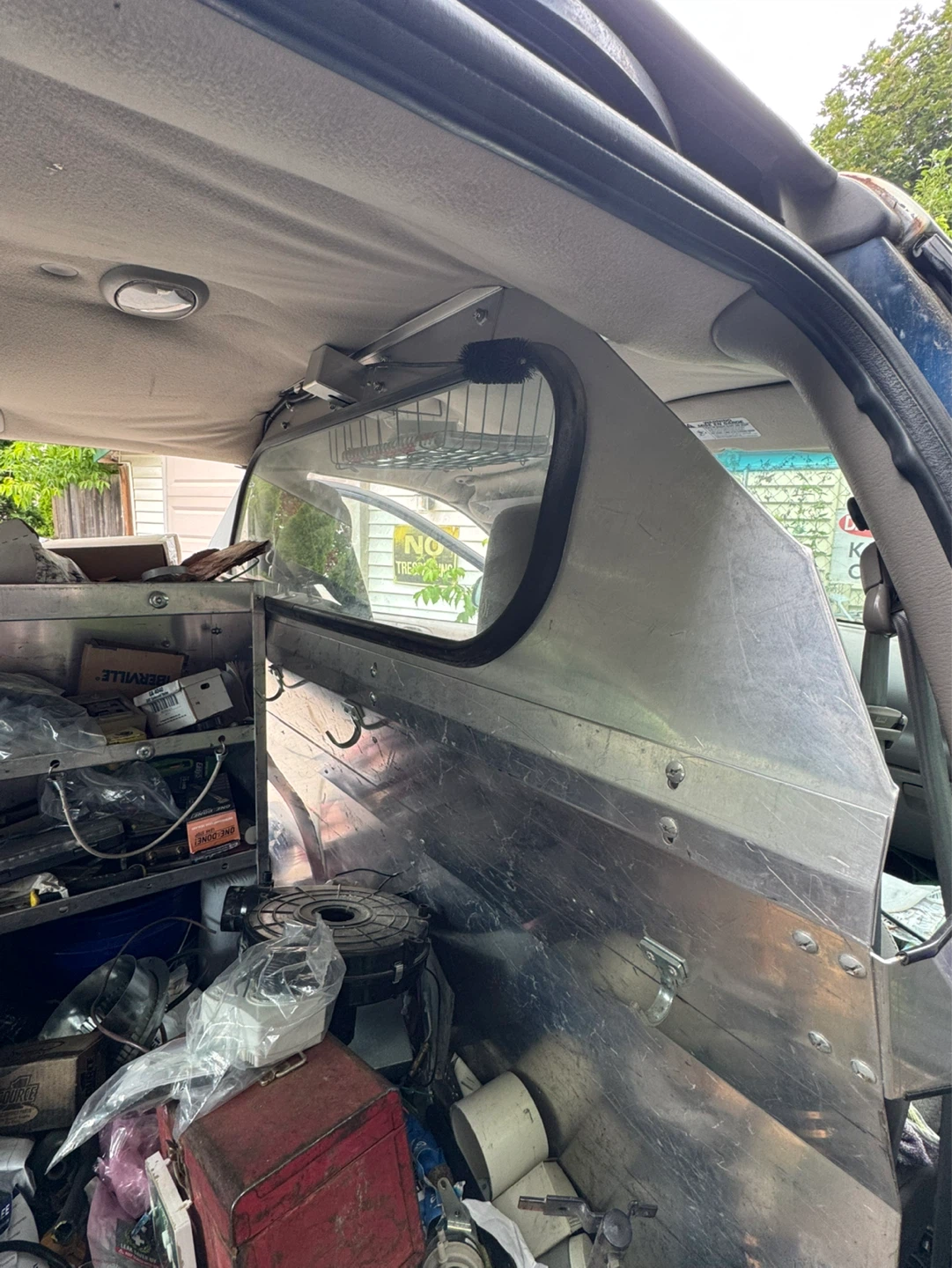 Commercial Aluminum Van Utility storage and Partition - photo 3