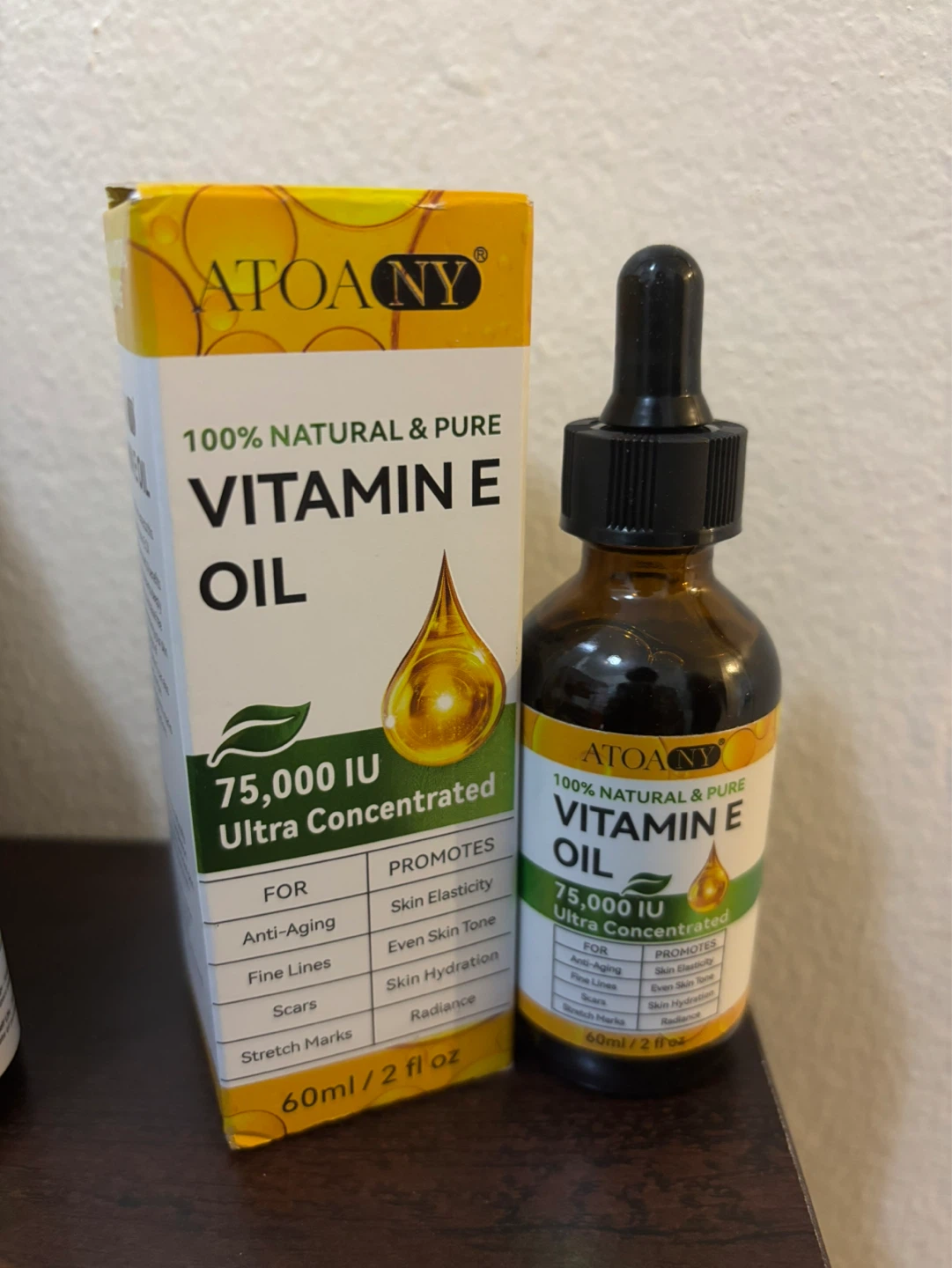 NEW-ATOANY Vitamin E Oil - 75,000 IU Ultra Concentrated
