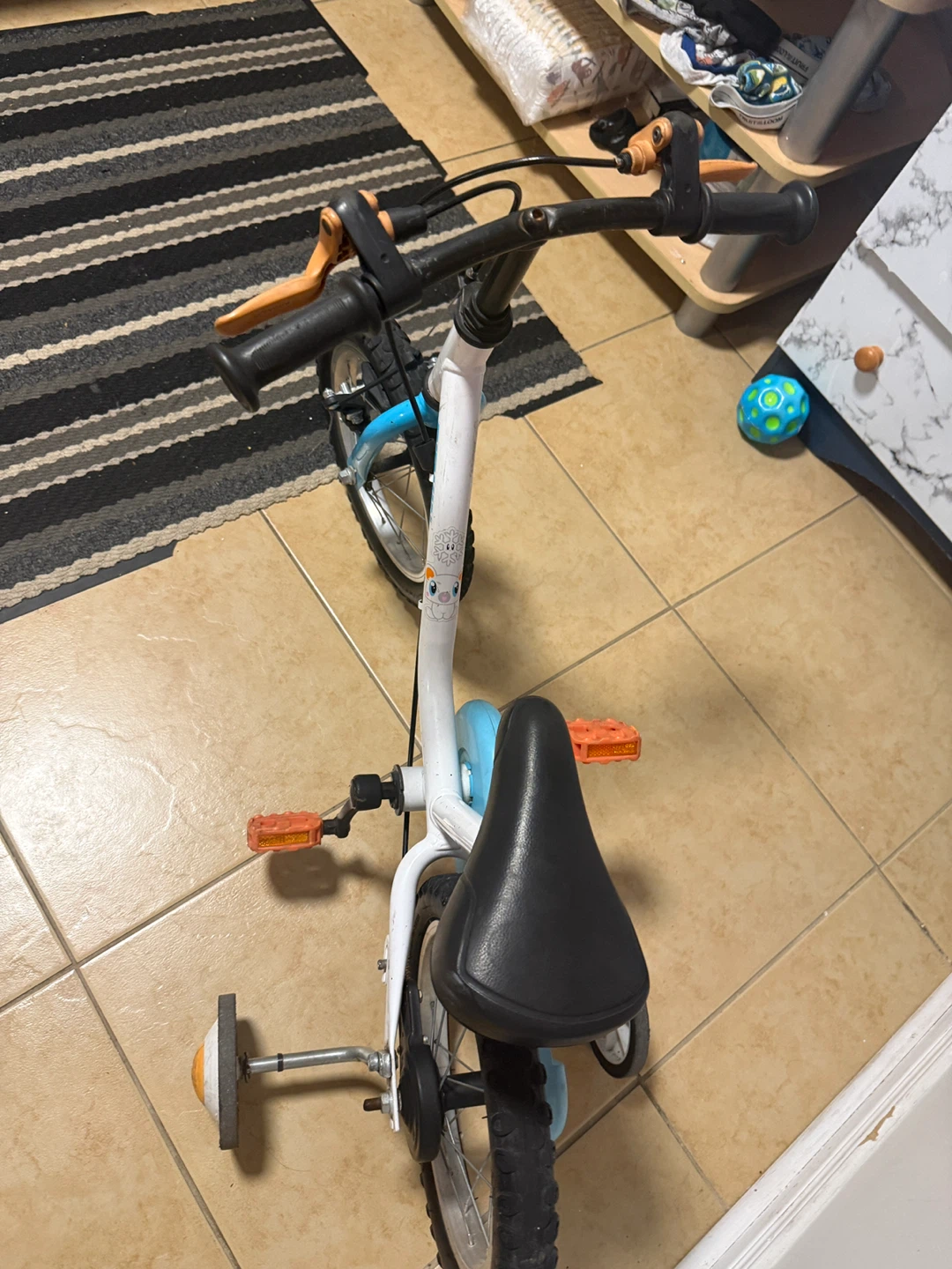 B'TWIN 12" Kids Bike with Training Wheels - photo 5