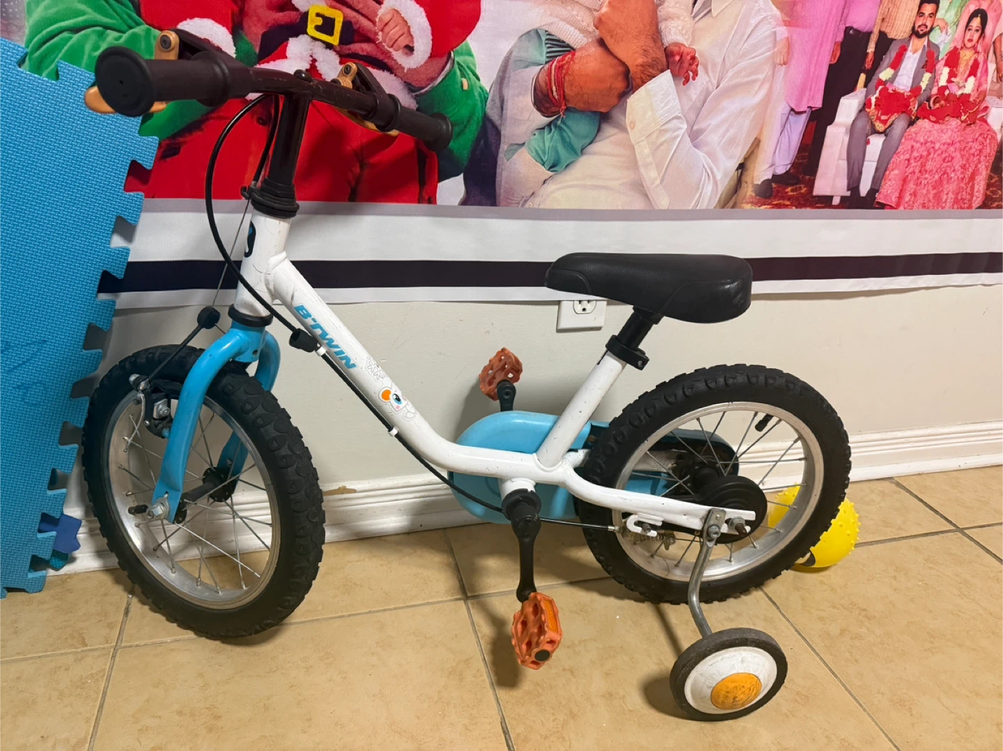 B'TWIN 12" Kids Bike with Training Wheels - photo 3