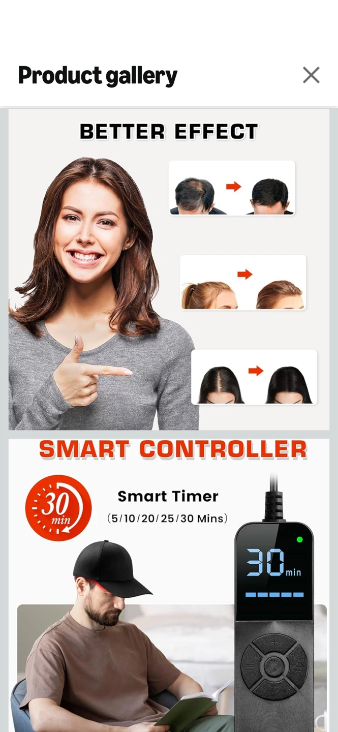 Laser Hair Growth Cap - photo 4