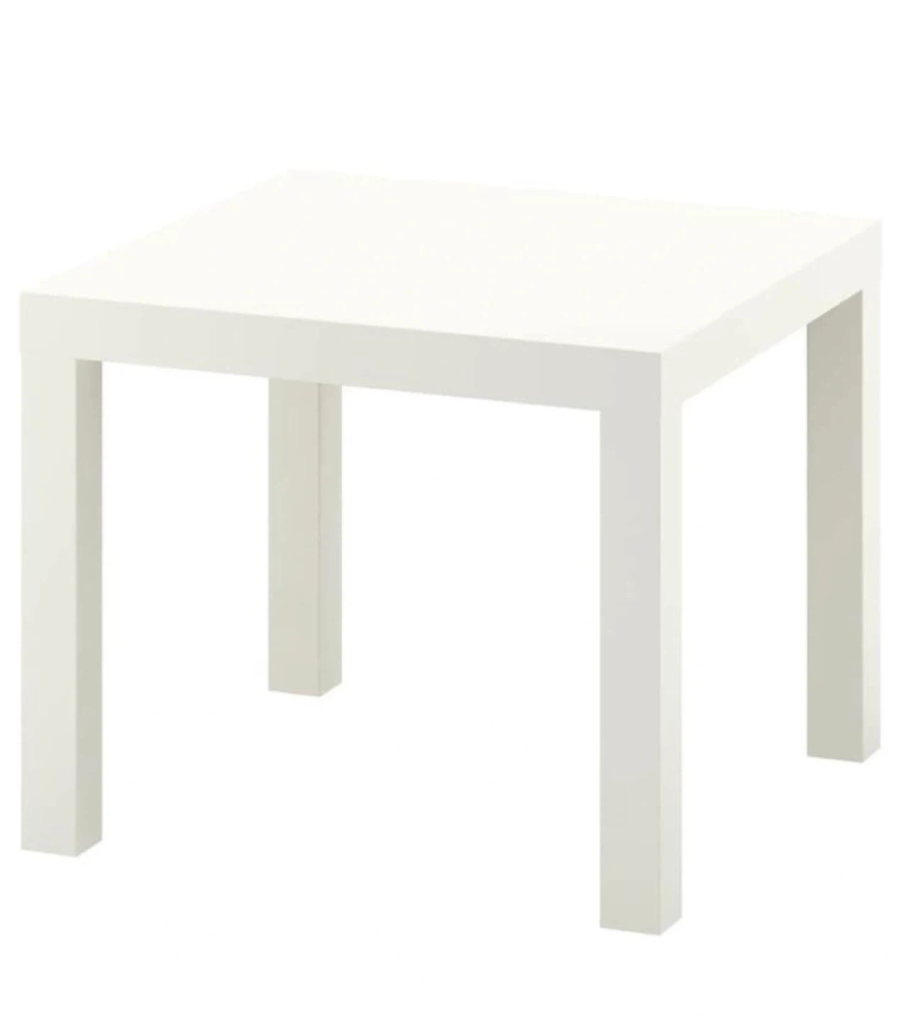 Side Table - White - photo 2