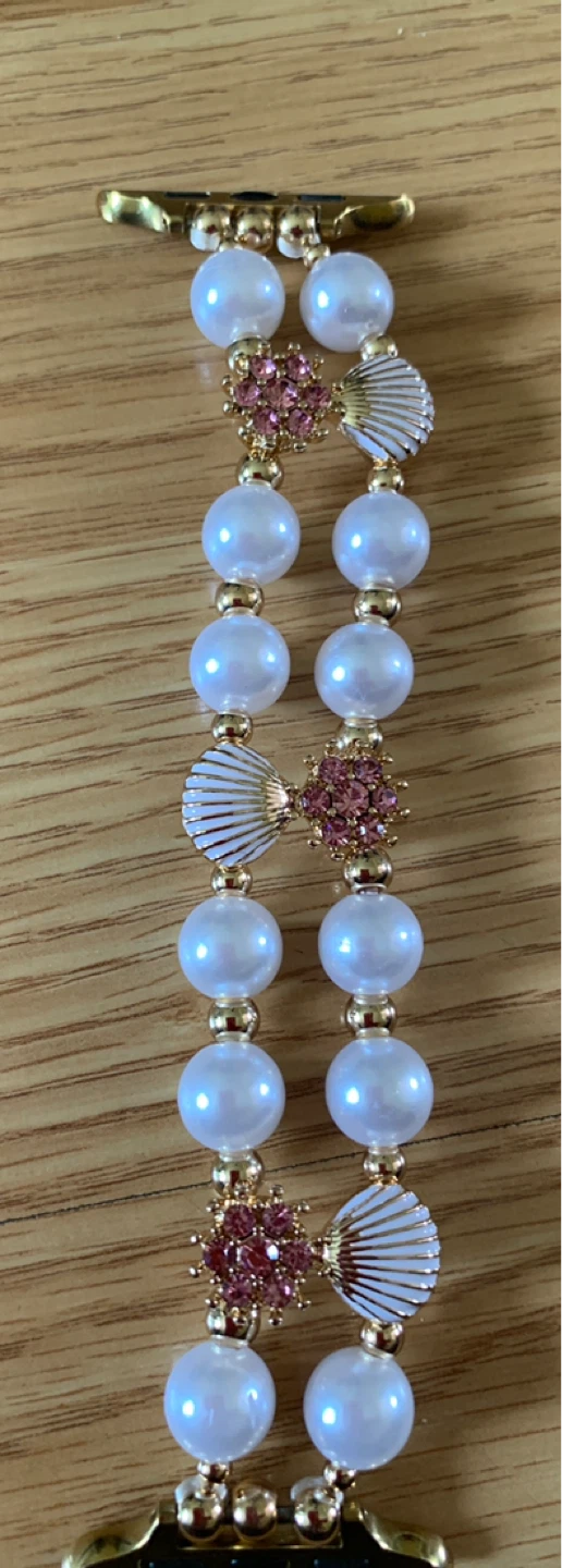 REALSiGN Stretchy Pearl Watch Band for Apple Watch 42/44/45mm - photo 3