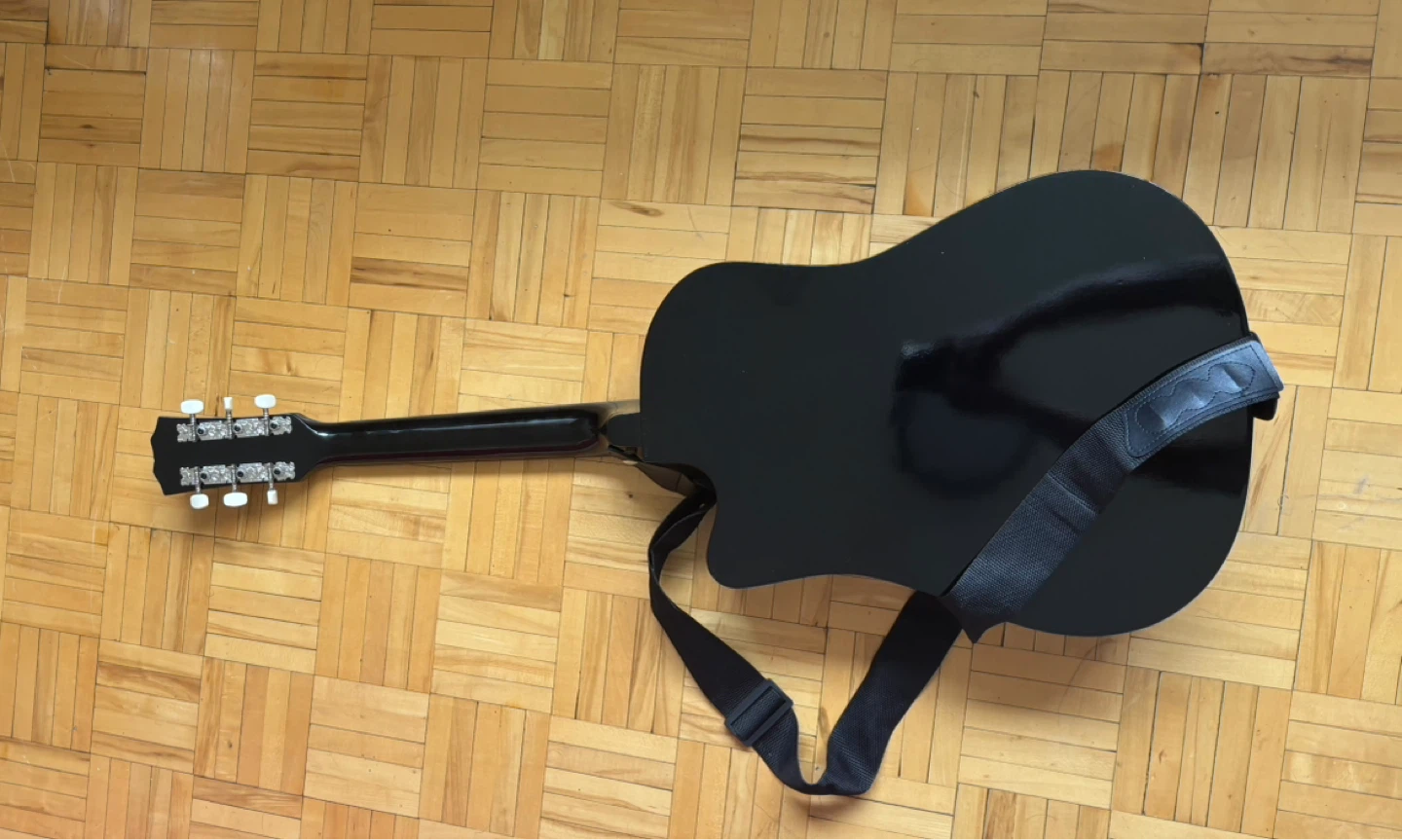 38 Inch acoustic guitar - photo 2