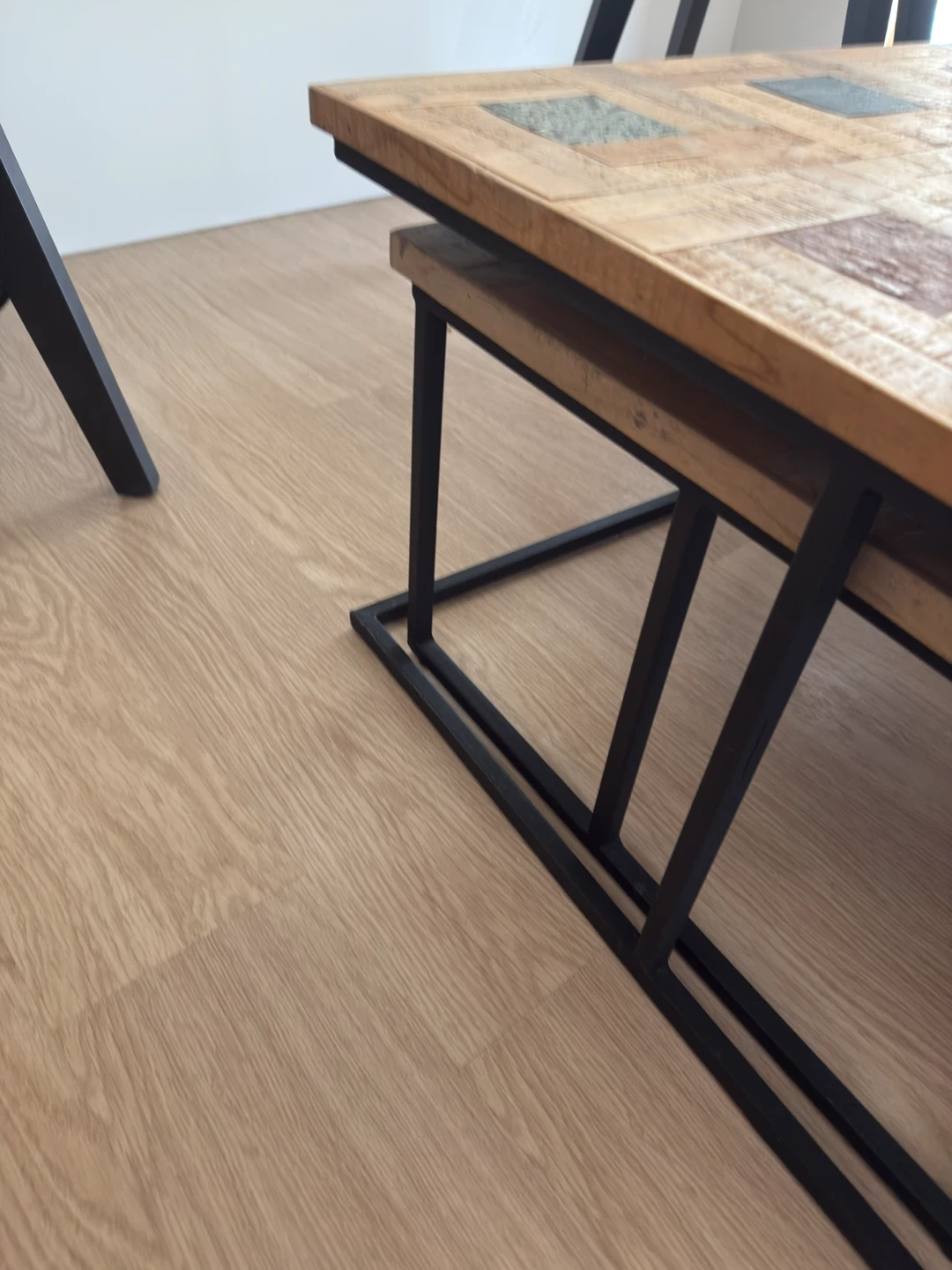 Set of 2 Nesting Coffee Tables - photo 2