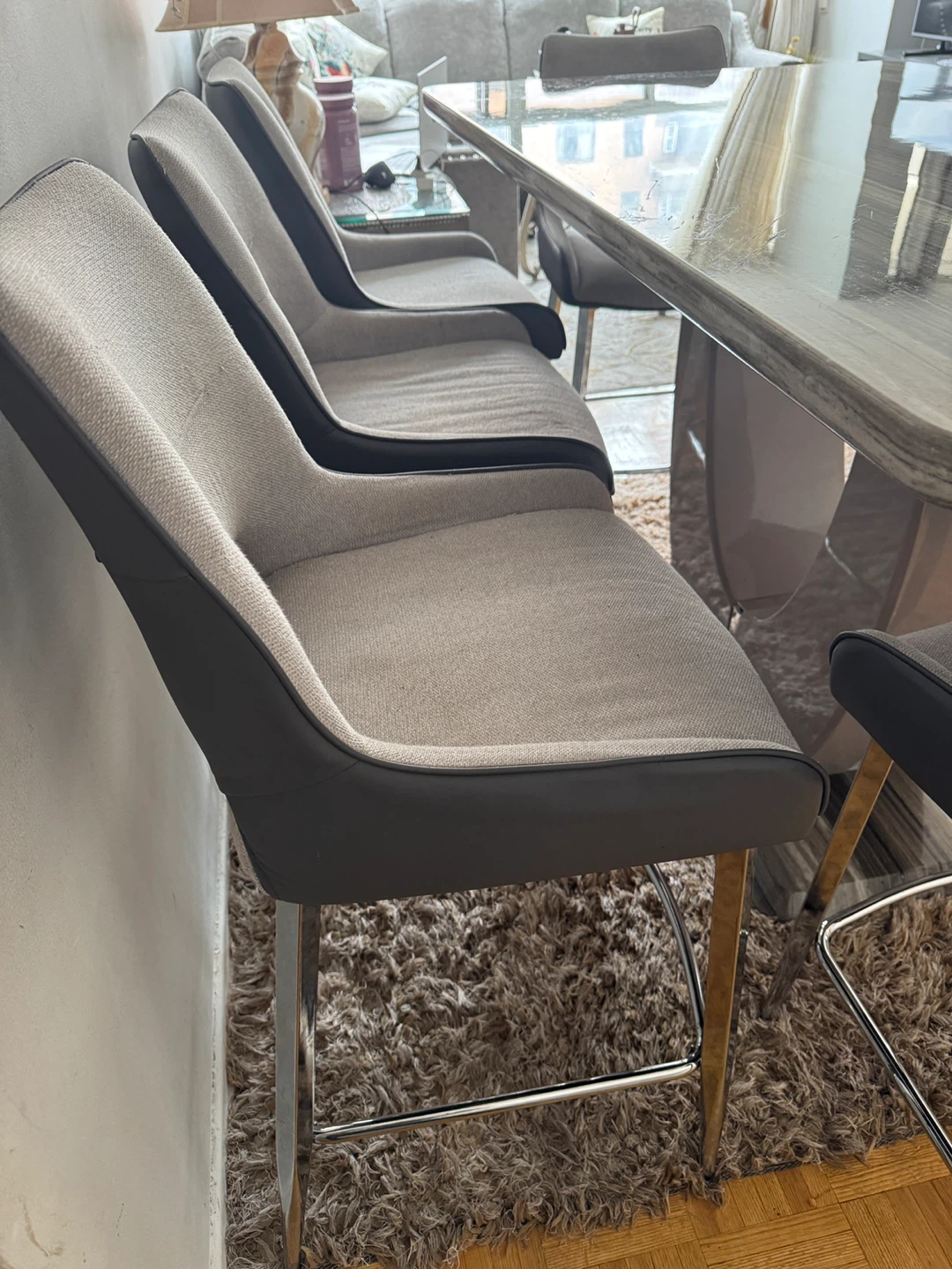 Modern Dining Table with Chairs