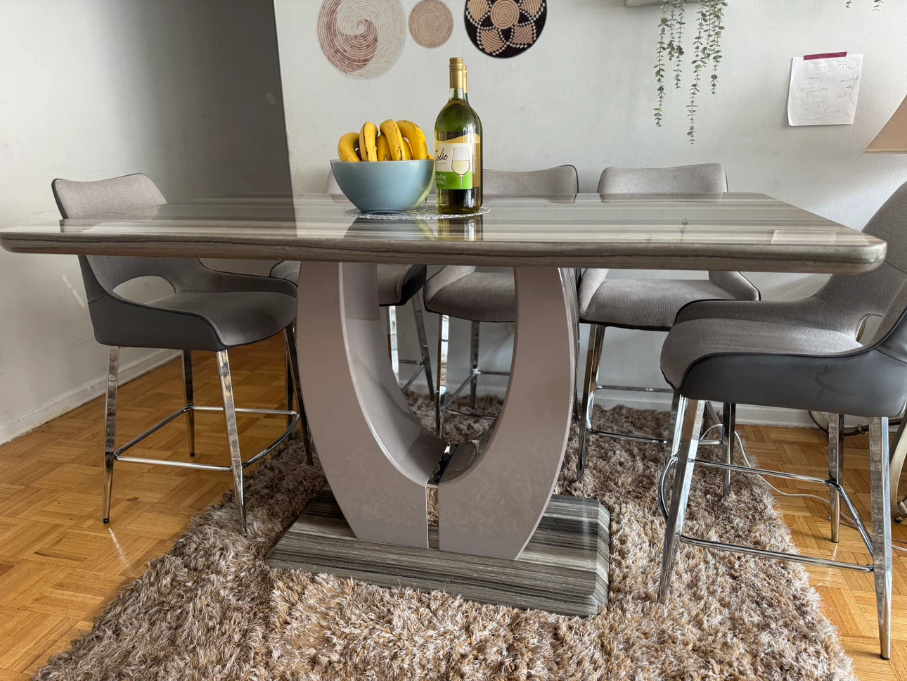 Modern Dining Table with Chairs - photo 4