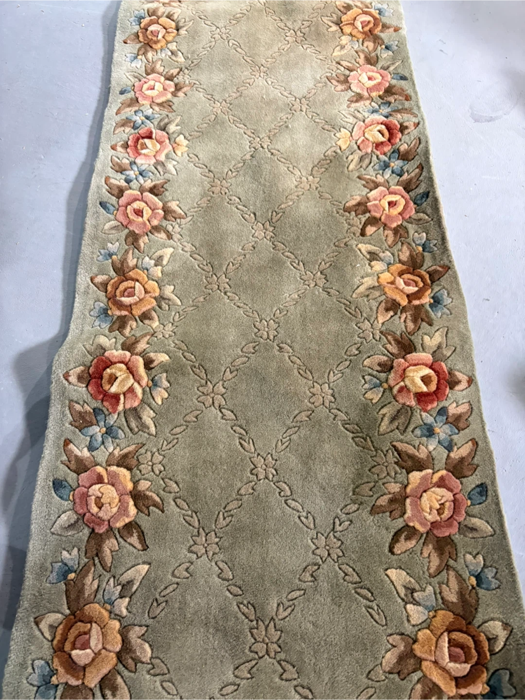 Vintage Royal Wool Runner Rug - photo 4