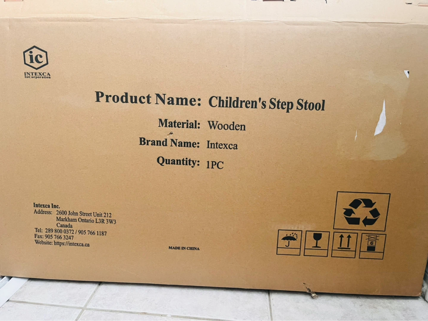 Intexca Children's Step Stool