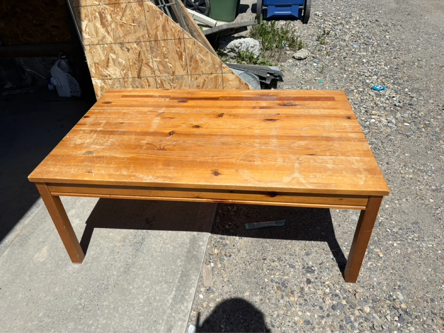 FREE WOOD & TABLE!!! Read description pls!! - photo 2