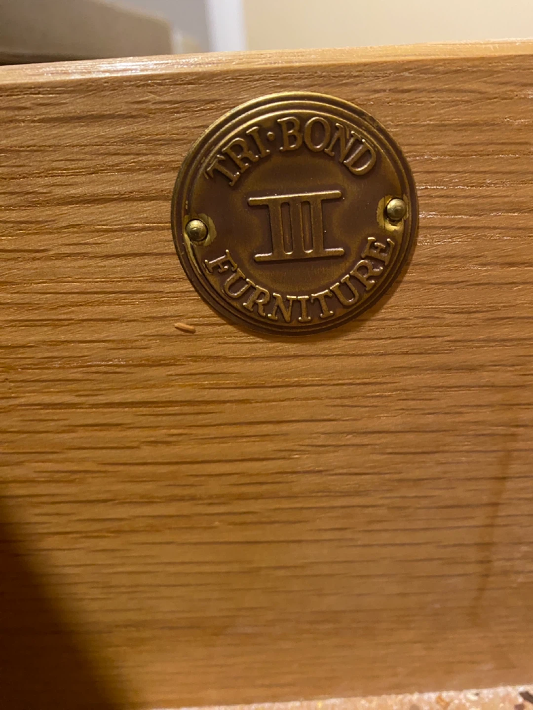 Vintage Walnut  MCM Tribond Highboy Dresser (CAN DELIVER) - photo 2