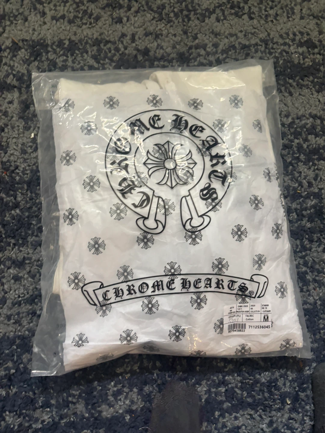 Chrome Hearts White Zip-Up Hoodie - photo 3