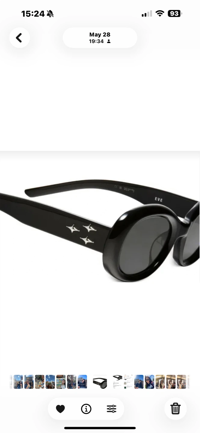Gentle Monster Eve Sunglasses Black $250 -> $120 - photo 2