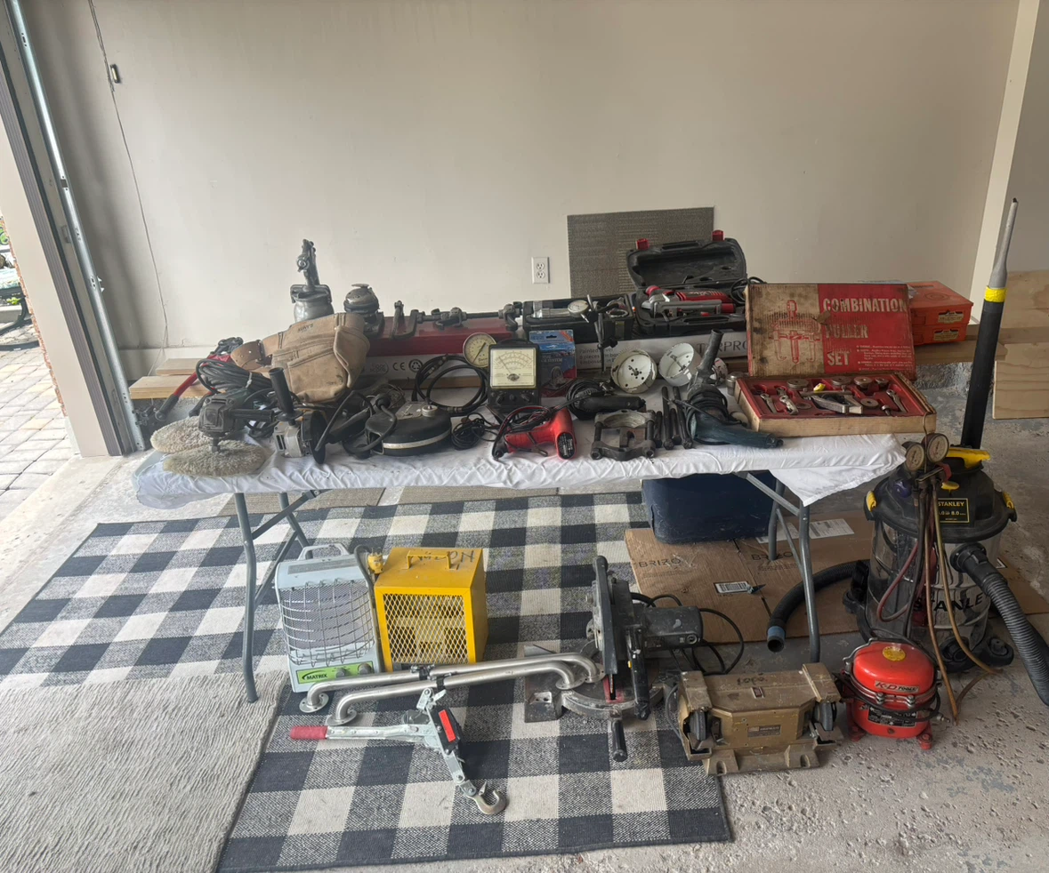 Assorted Power Tools and Workshop Equipment