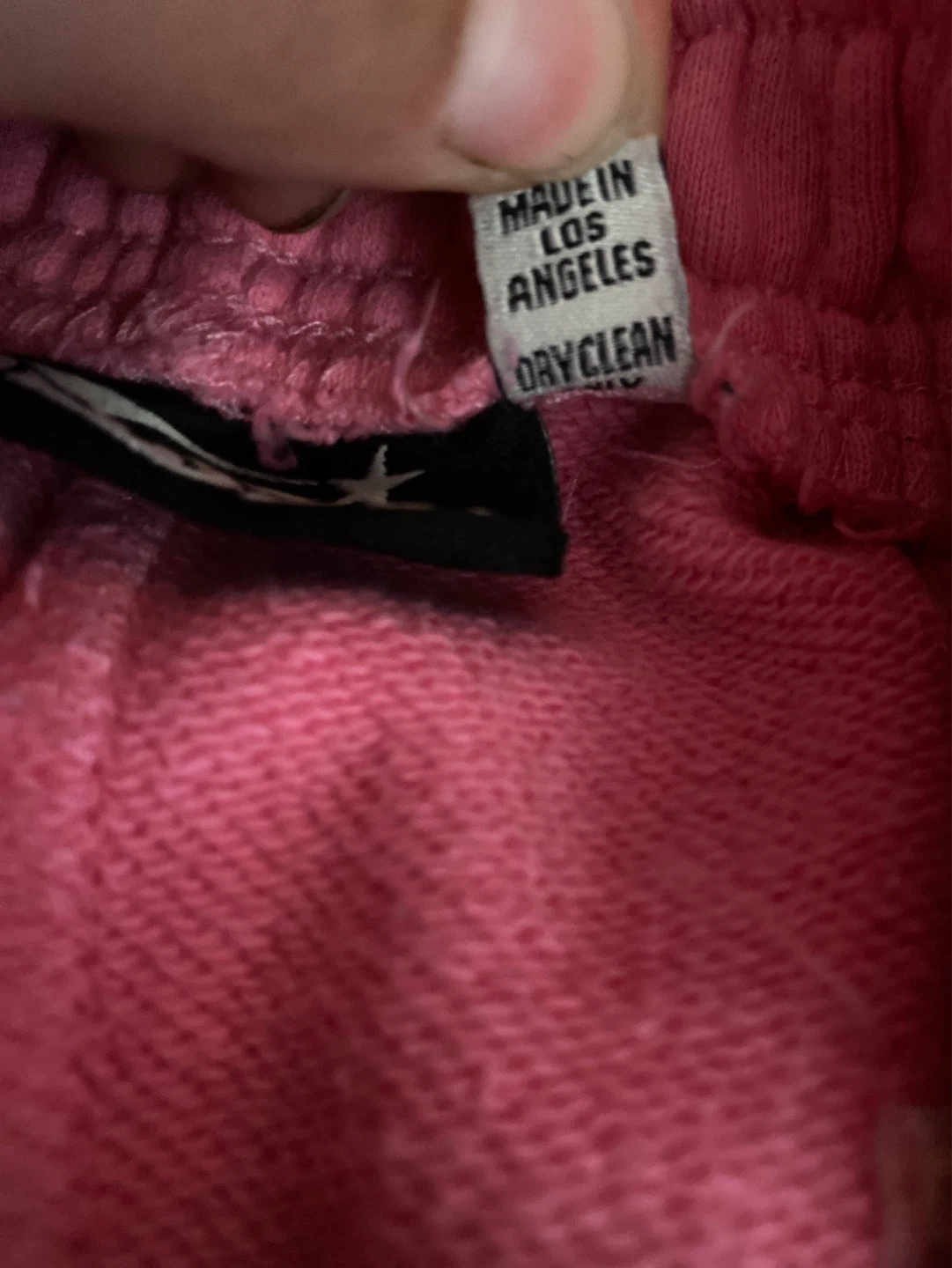 Hellstar Pink Flame Sweatpants Size M - photo 4