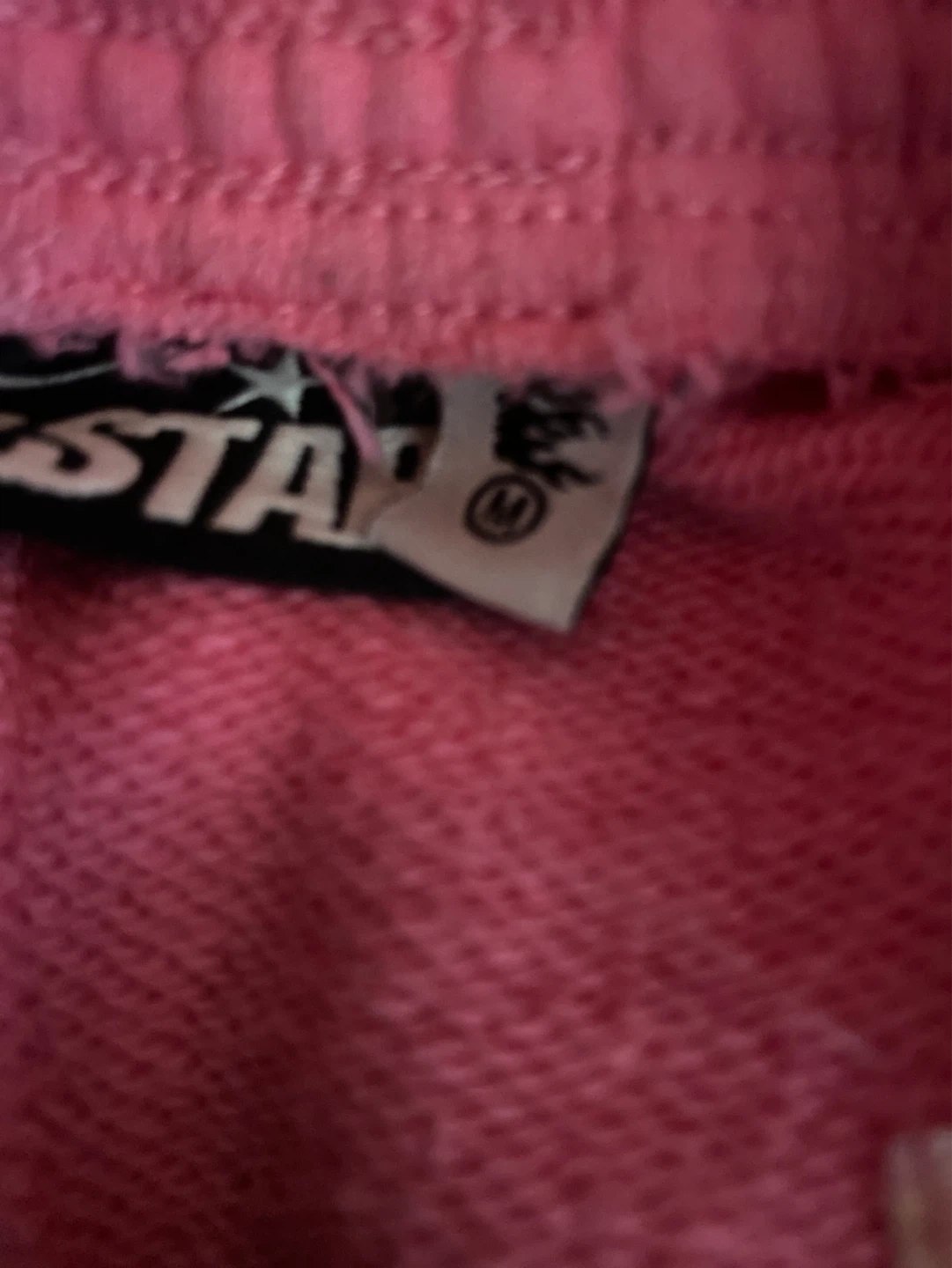 Hellstar Pink Flame Sweatpants Size M - photo 3