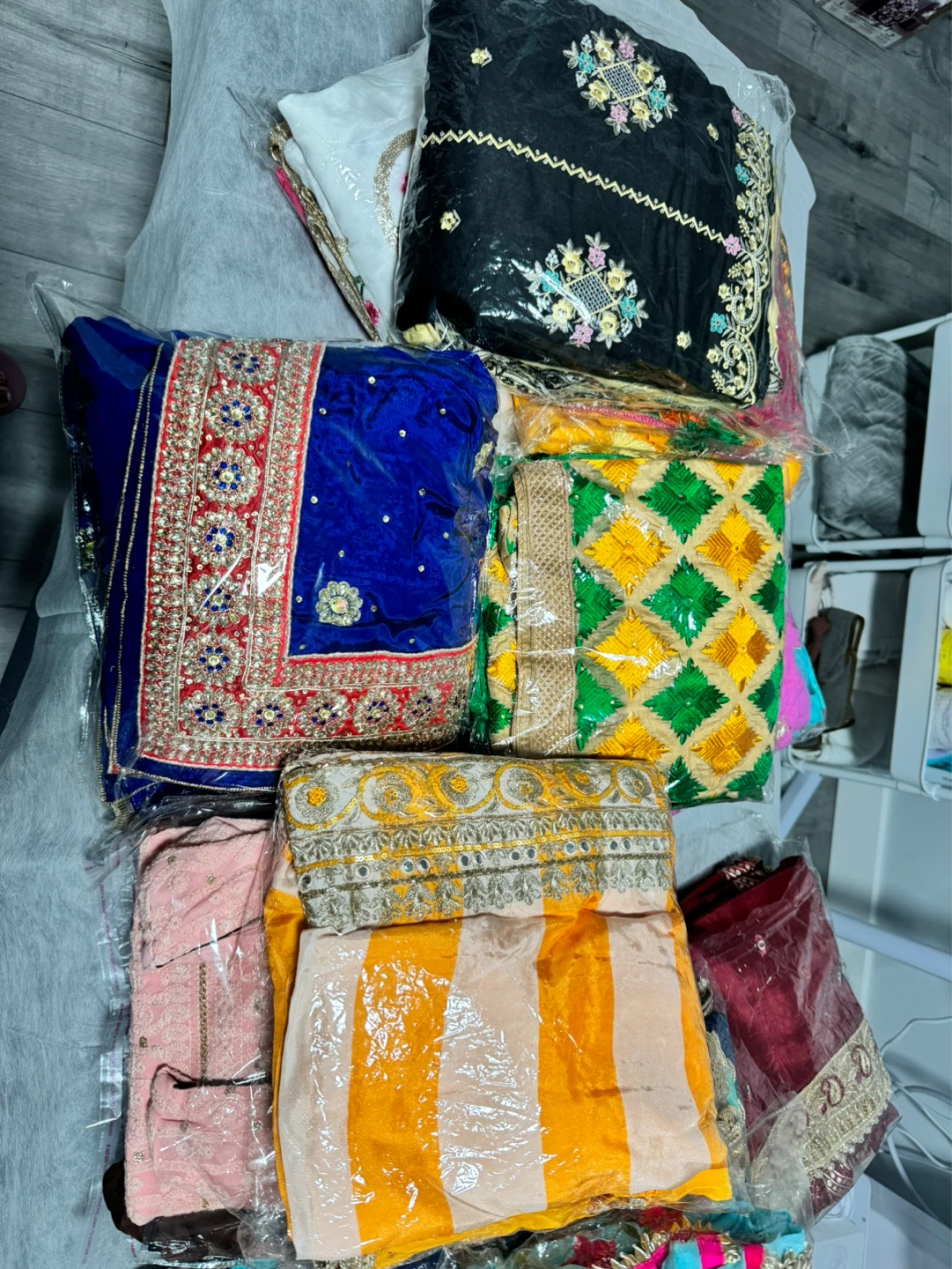 Embroidered Punjabi suits