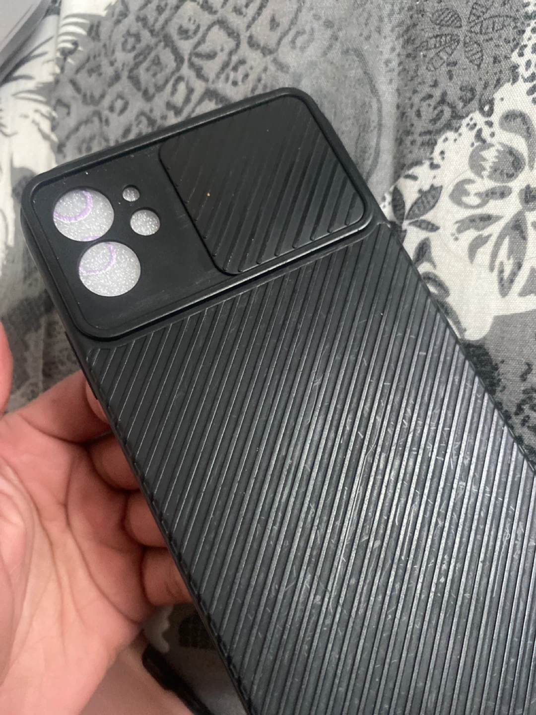 Black Phone 11 Case with Sliding Camera Cover - photo 2