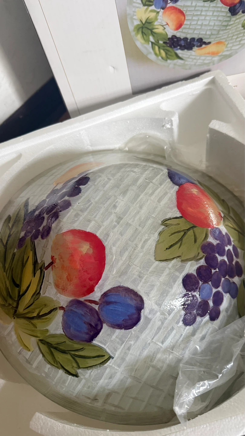 BLOCK Crystal Fruit Basket 2 set $40 check more photos - photo 4