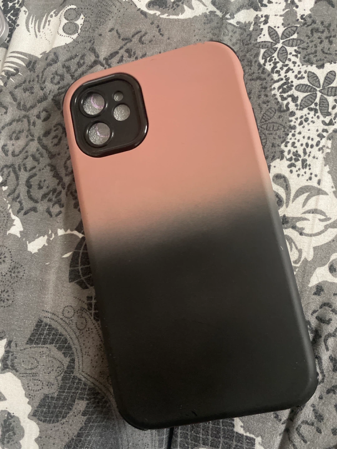iPhone 11 Case - Pink/Black Ombre - photo 2
