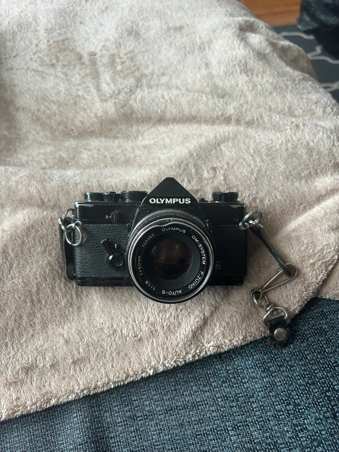 Olympus OM-1 35mm Film Camera with Zuiko Lens