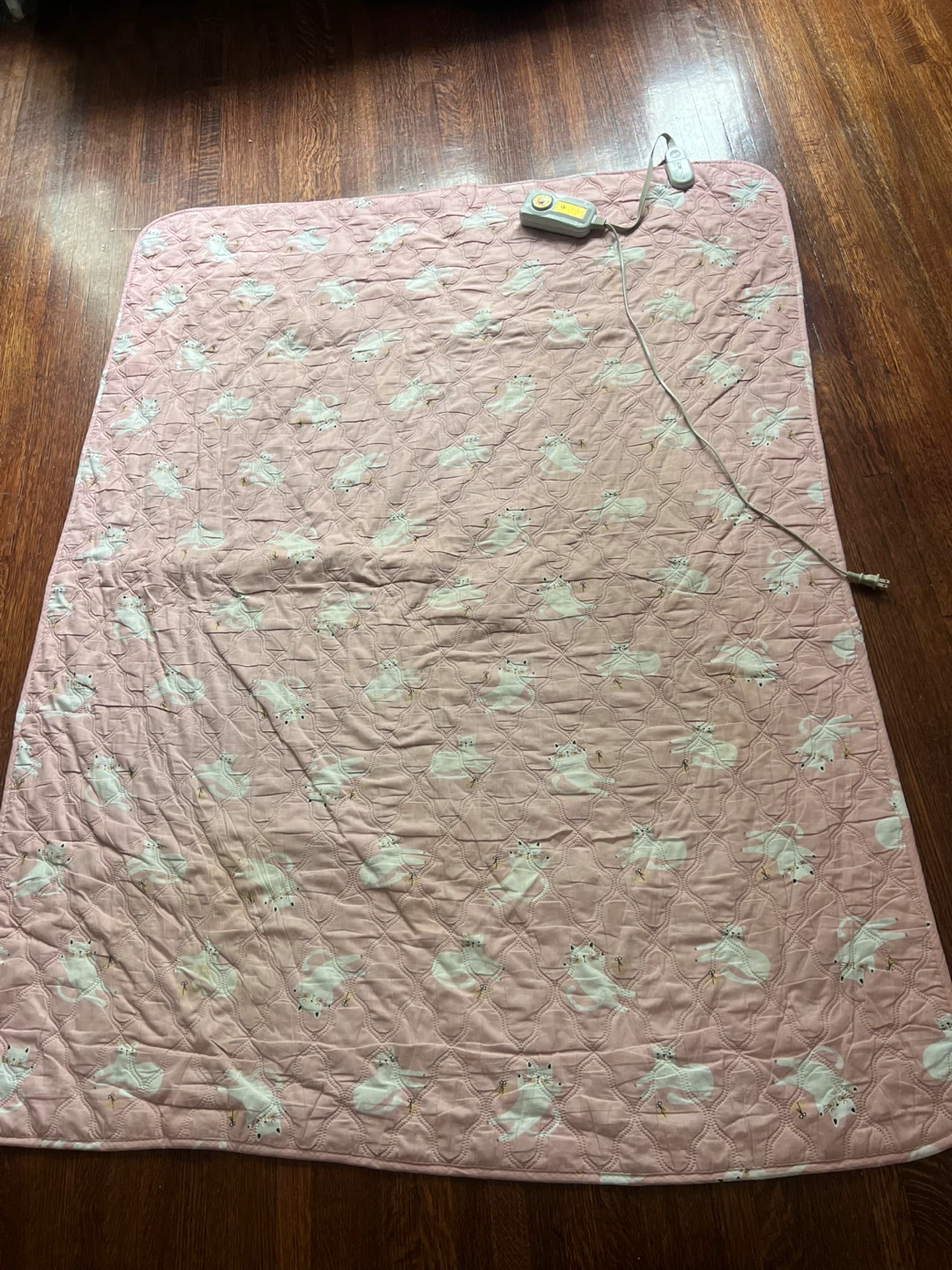Pink Cat Electric Heated Blanket moving sale - photo 2