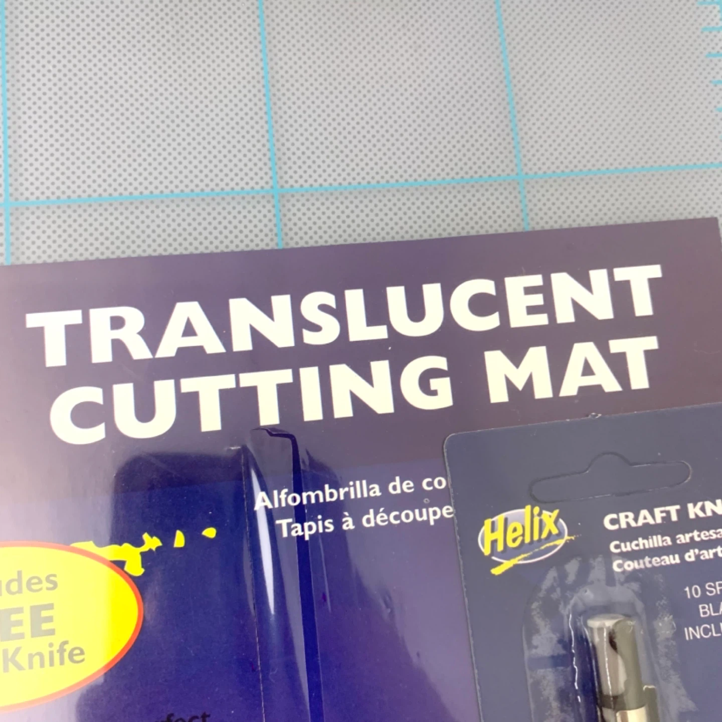 Self Healing Cutting Mat Craft Knife Board Helix Set Art Crafts - photo 2