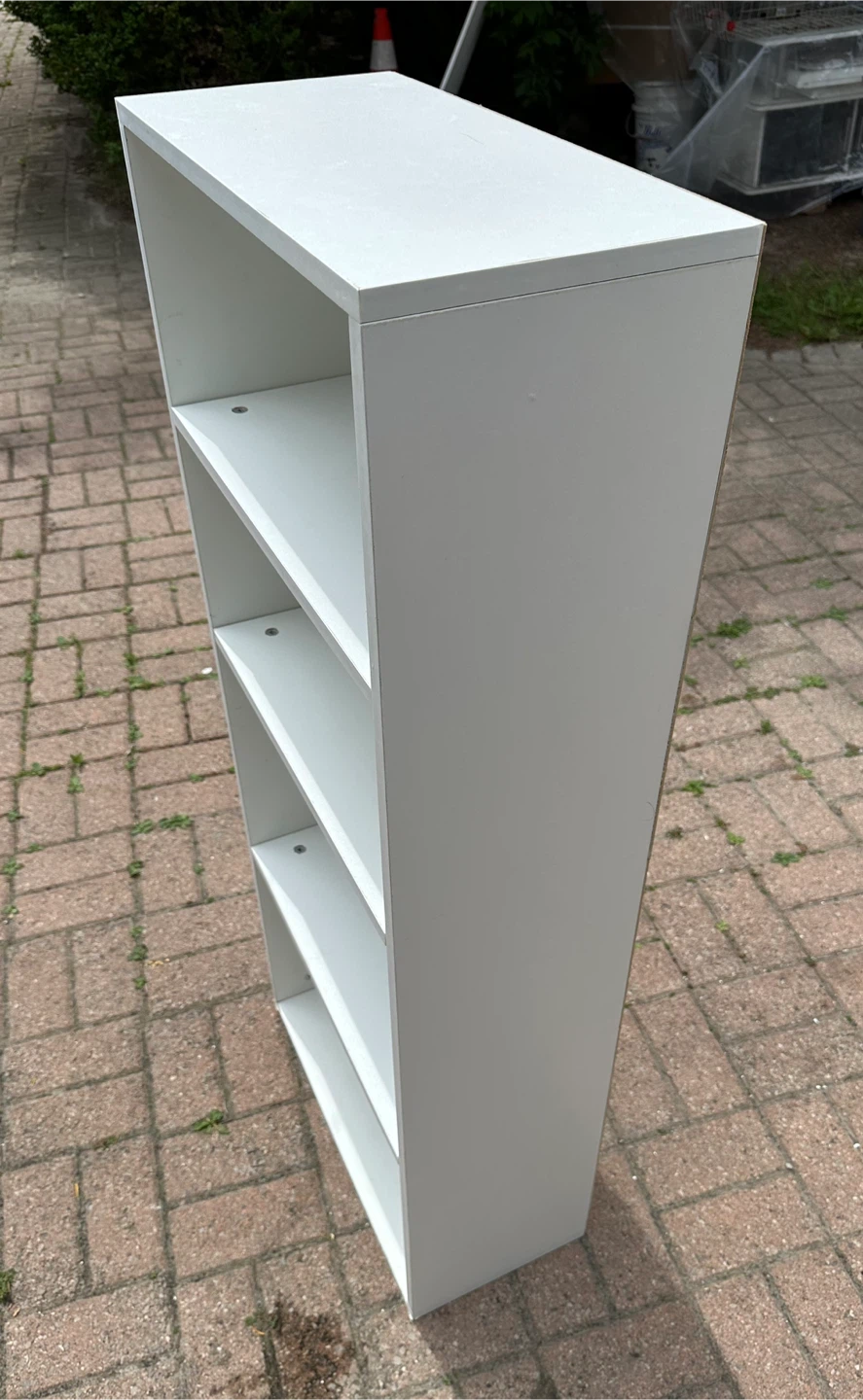 IKEA White 4-Shelf Bookshelf - photo 4