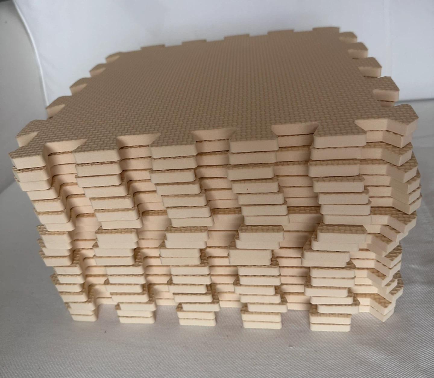 Interlocking Foam Floor Tiles - Beige - photo 5