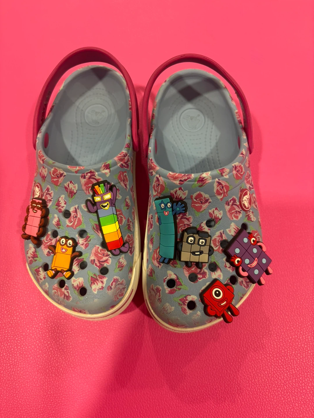 Crocs Toddler Clogs Size 12-13 Floral Print