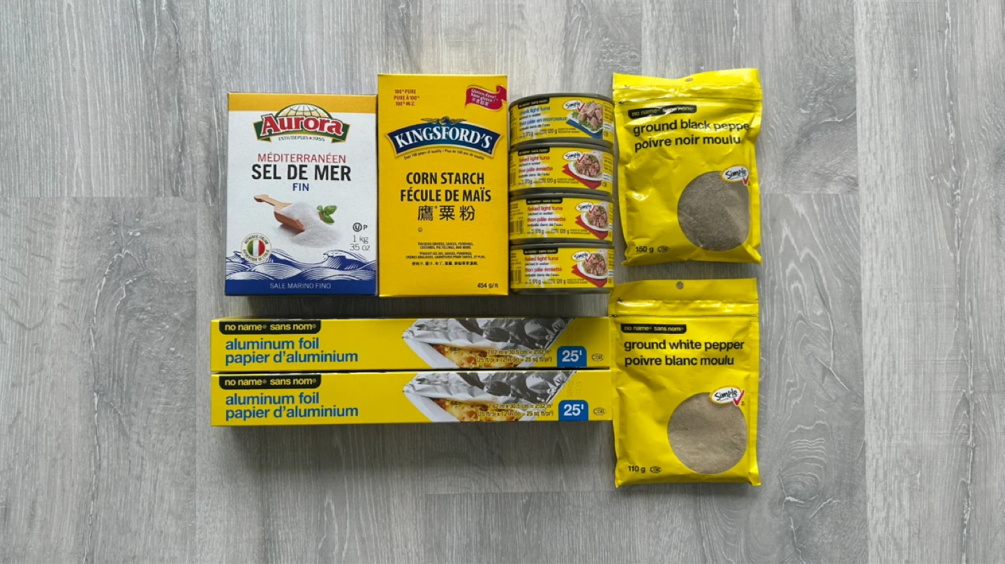 Aurora Sea Salt, Kingsford's Corn Starch, Canned Tuna, & More
