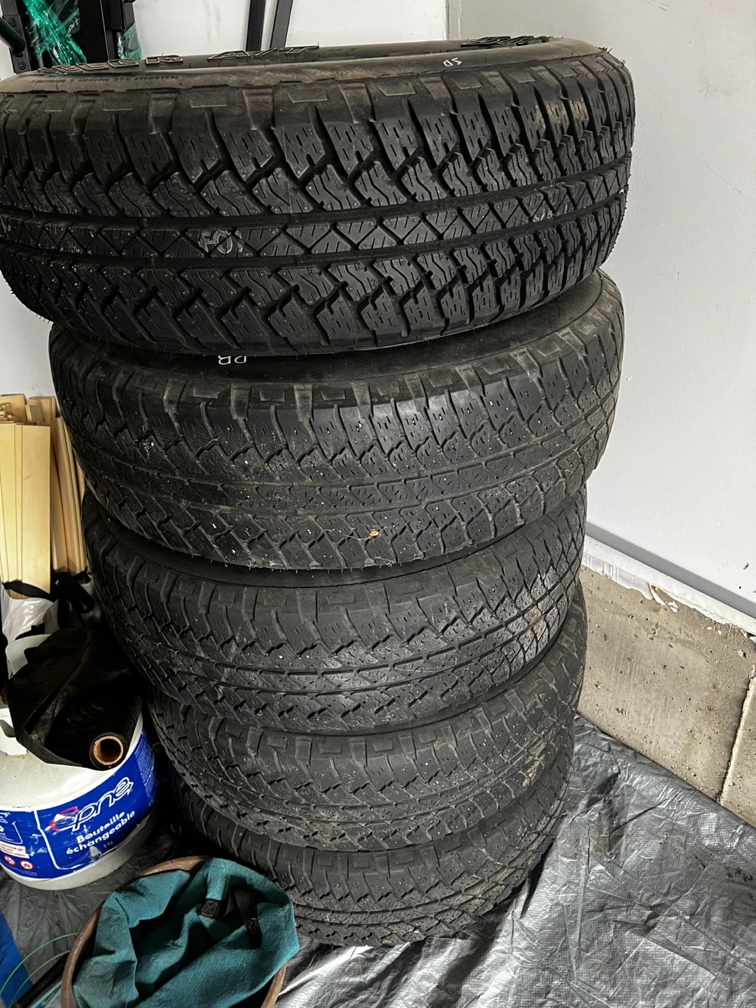 Jeep Bridgestone Dueler A/T Tires (Set of 5) - photo 2
