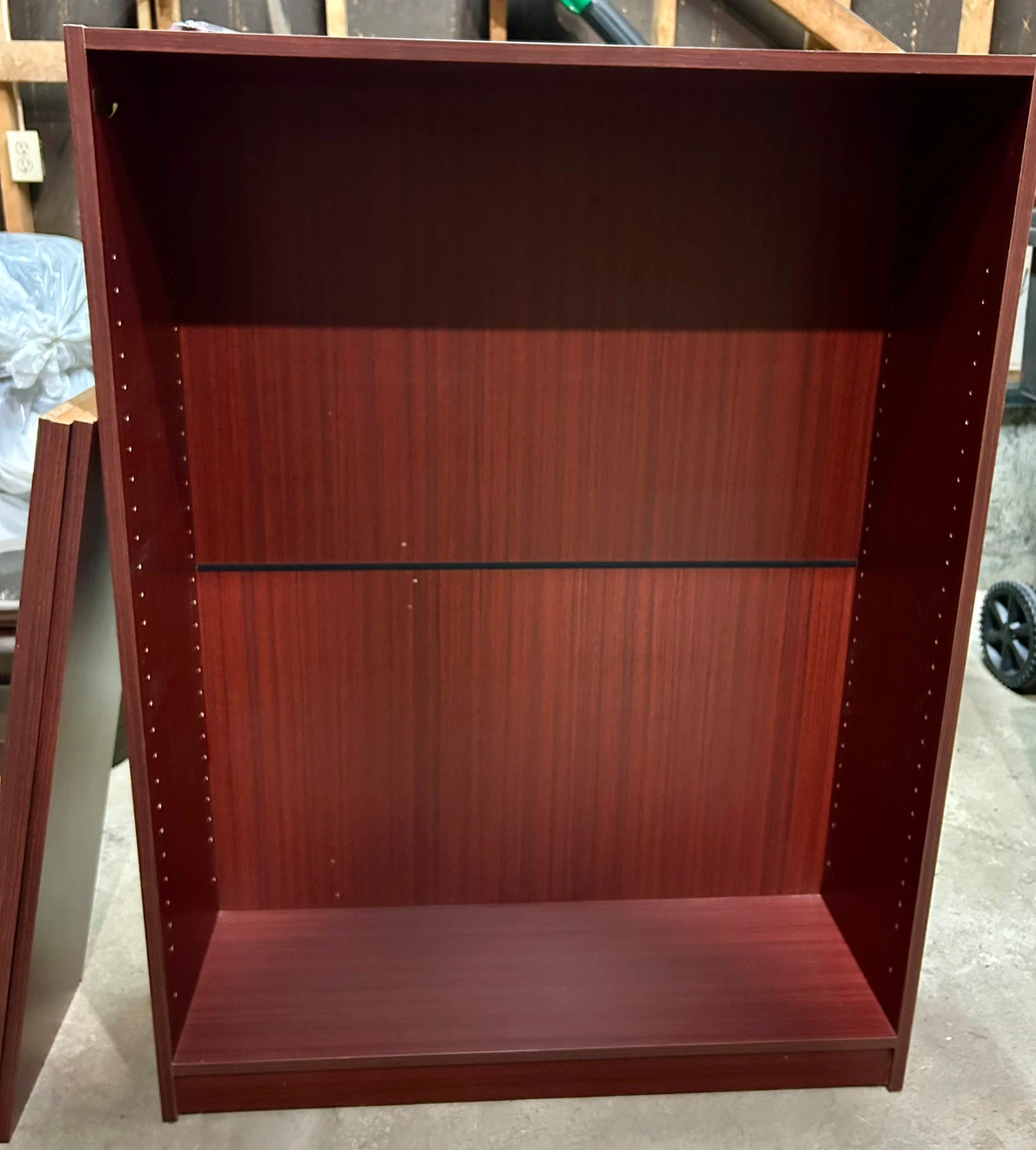 Cherry Wood Veneer Bookshelf - photo 3