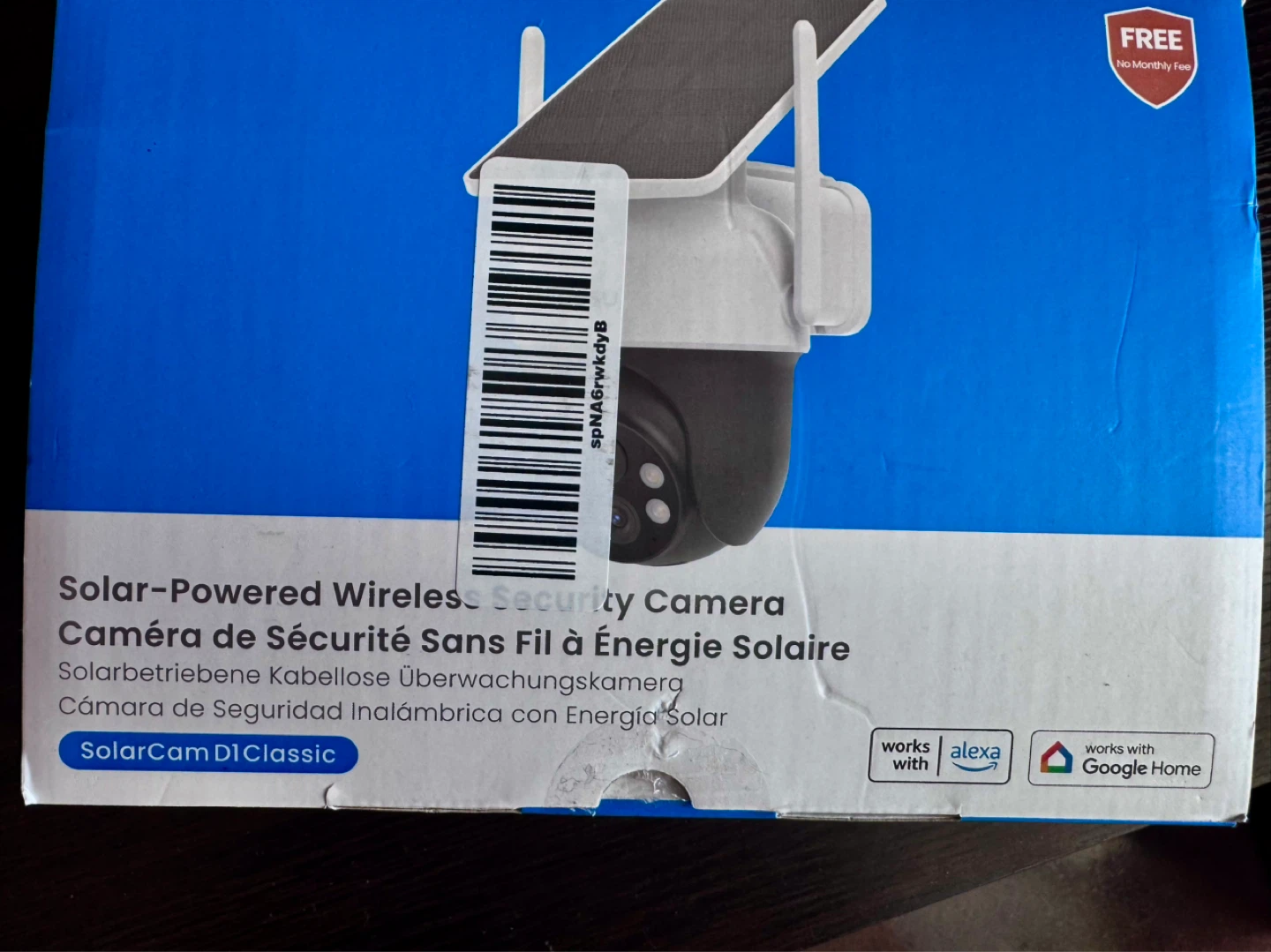 Solar security/ door camera - photo 4