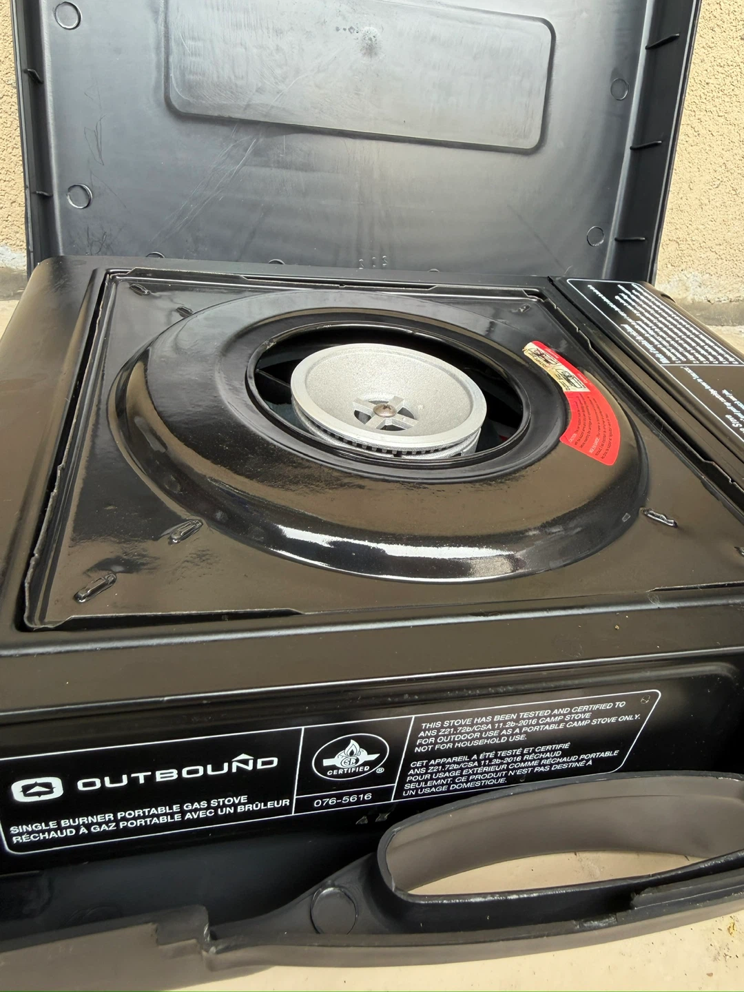 Outbound Single Burner Portable Gas Stove - photo 2