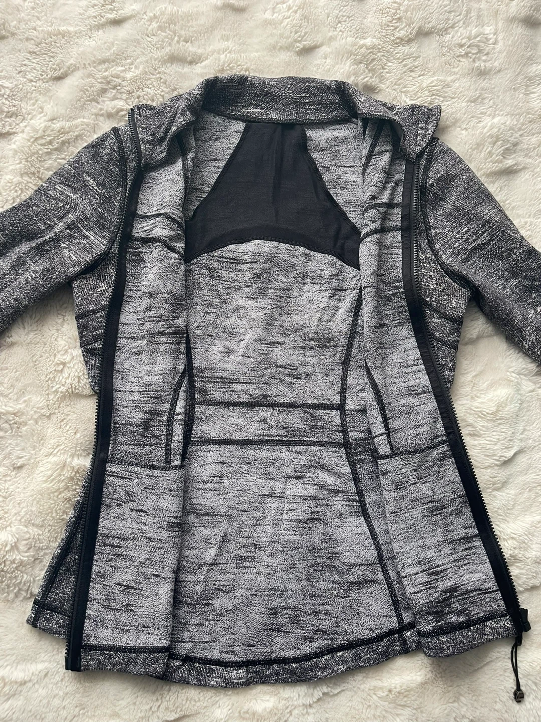Lululemon Define Jacket Black and white - photo 2